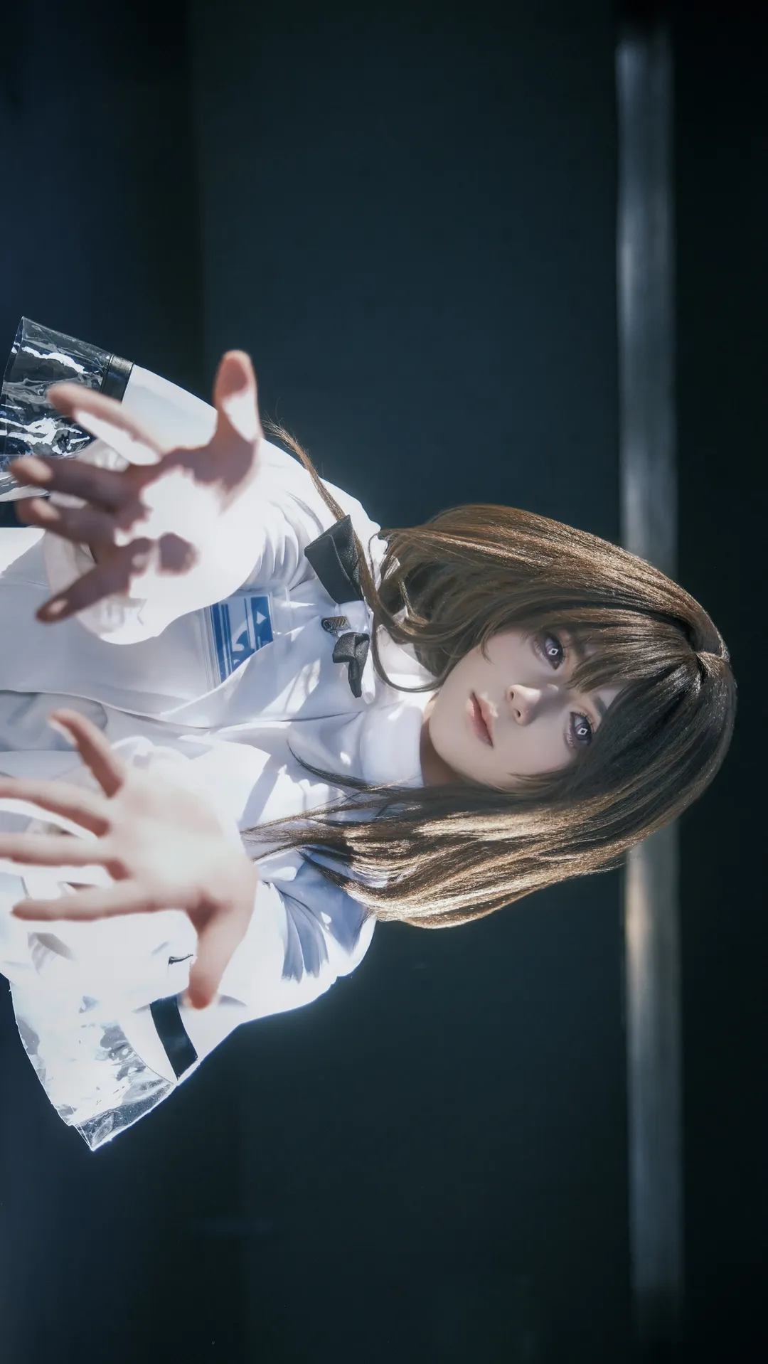 明日方舟, cosplay攝影, 普瑞賽斯cos, 明日方舟七週年, 賽博女鬼