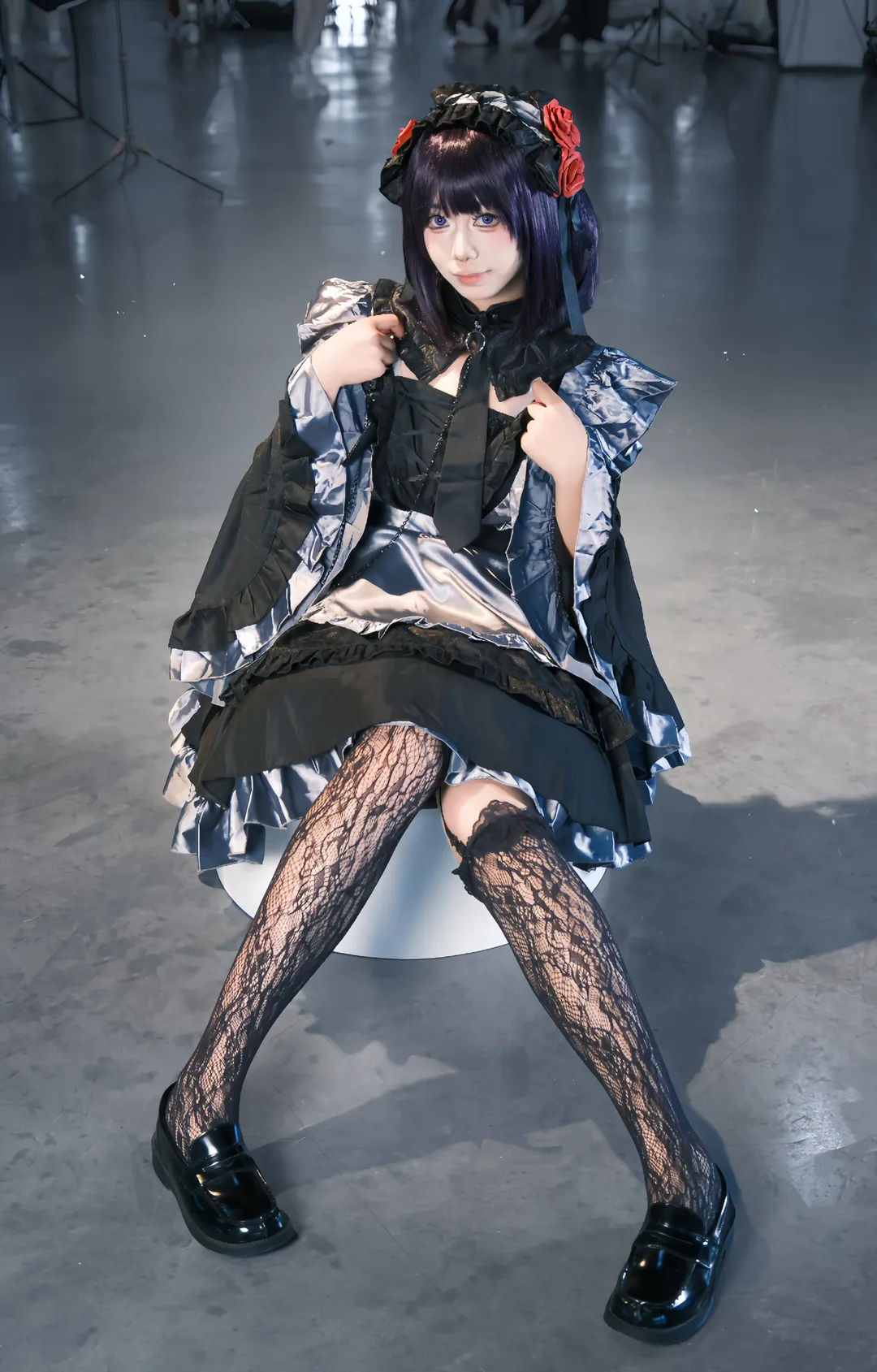 漫展返图, 二次元cosplay, 更衣人偶坠入爱河, 黑江雫cos, 哥特女仆