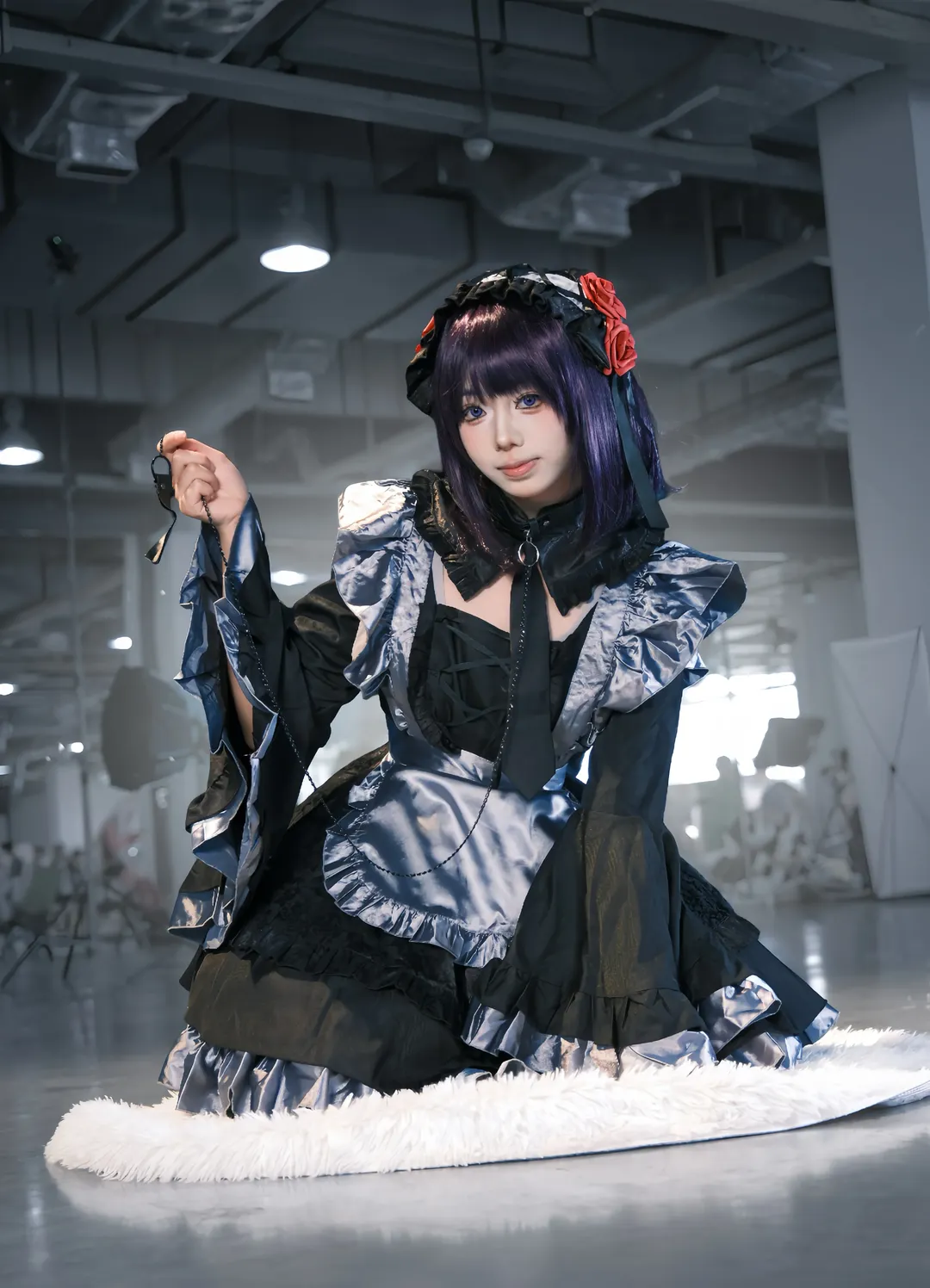 漫展返图, 二次元cosplay, 更衣人偶坠入爱河, 黑江雫cos, 哥特女仆 - 第2张