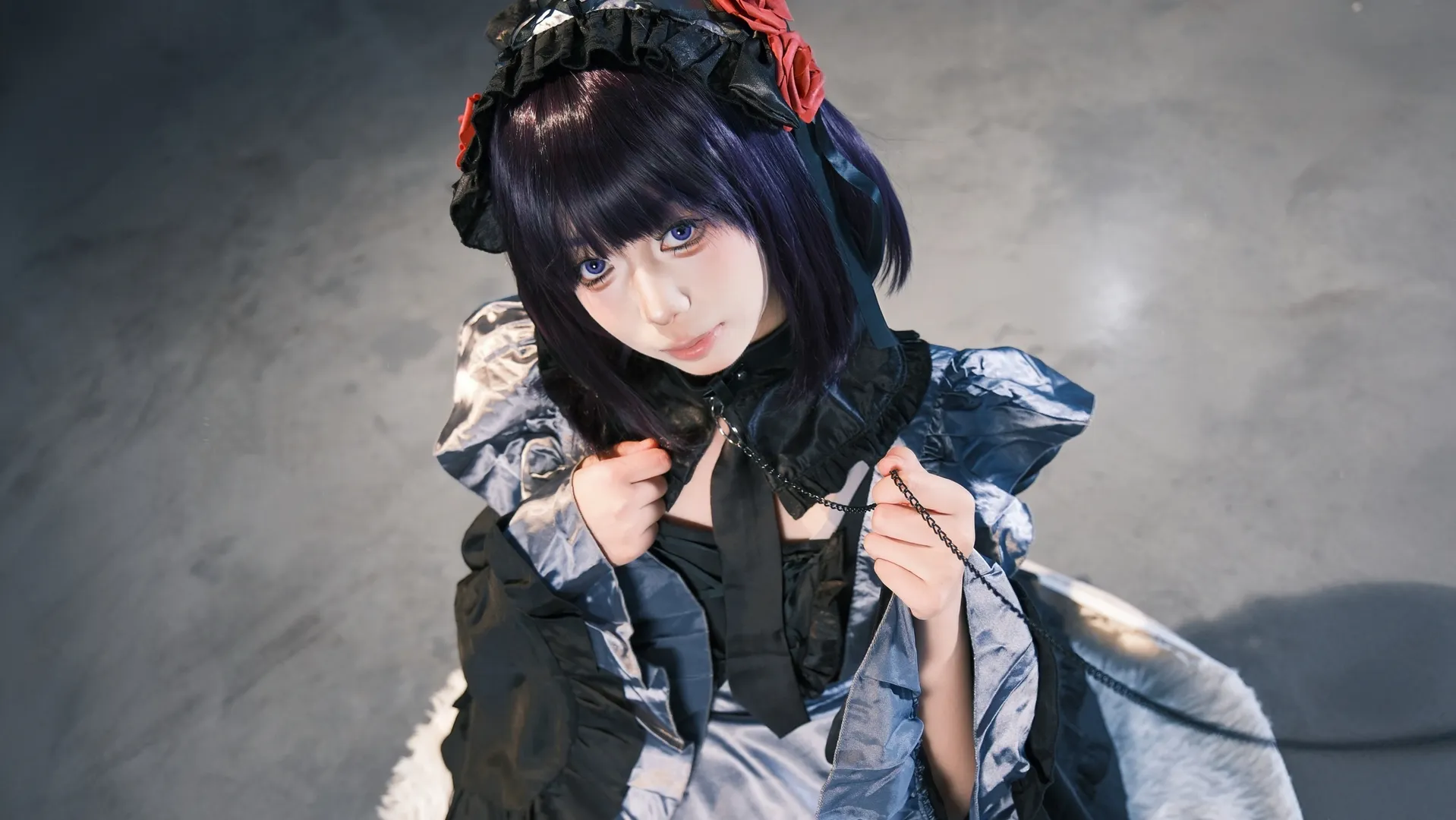 漫展返图, 二次元cosplay, 更衣人偶坠入爱河, 黑江雫cos, 哥特女仆 - 第6张