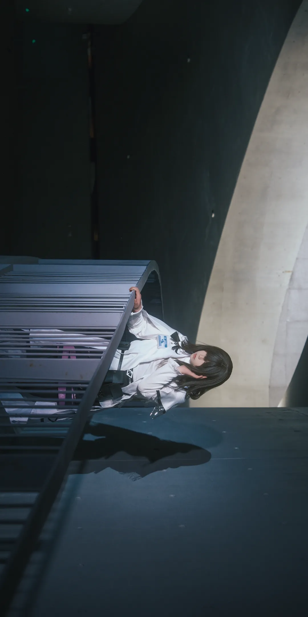 明日方舟, 二次元cos, 普瑞赛斯cos, 明日方舟cosplay, 工业风人像 - 第1张