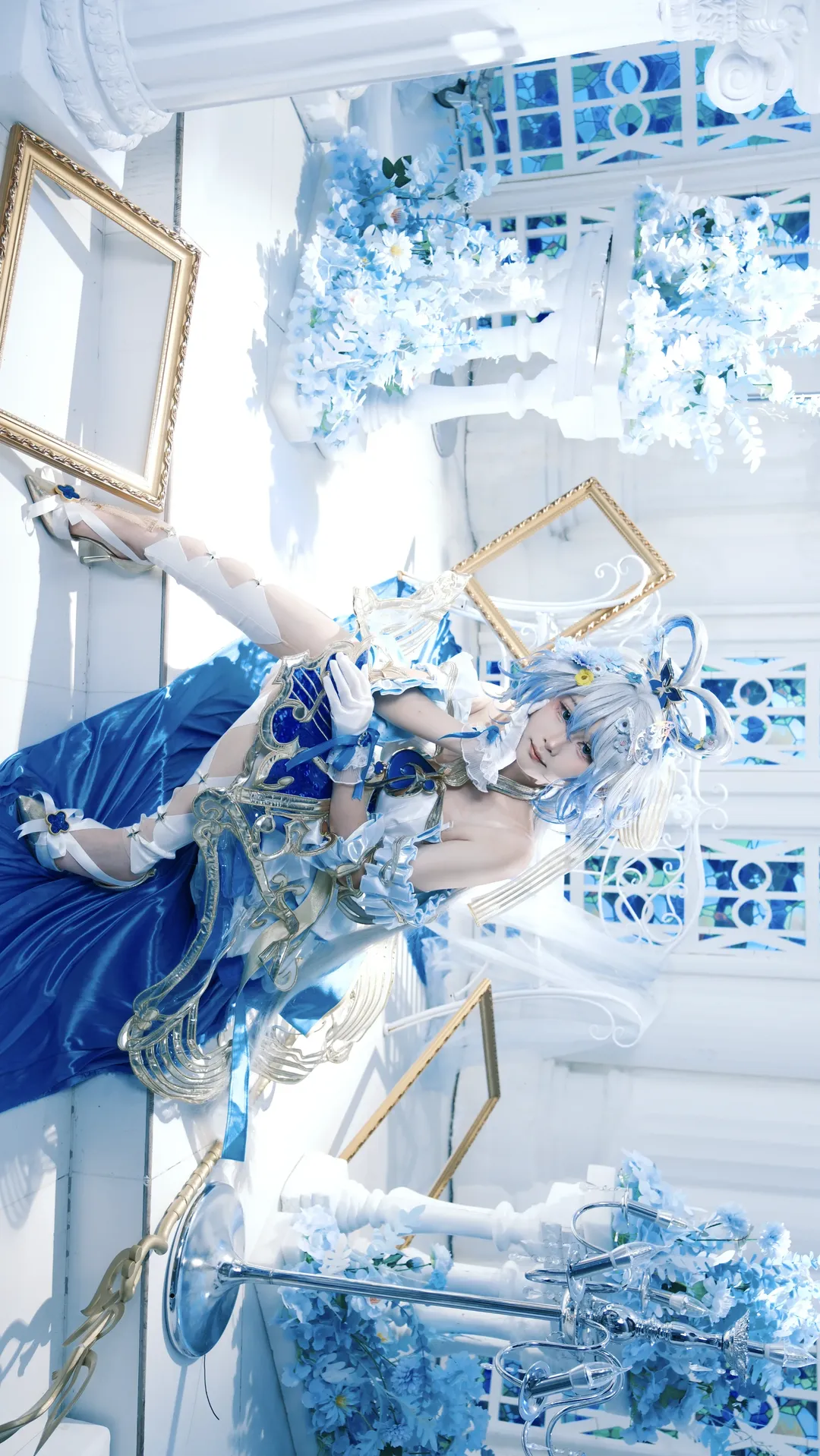cosplay, 洛天依cos, 二次元看见计划, 洛天依, 纯蓝幻乐