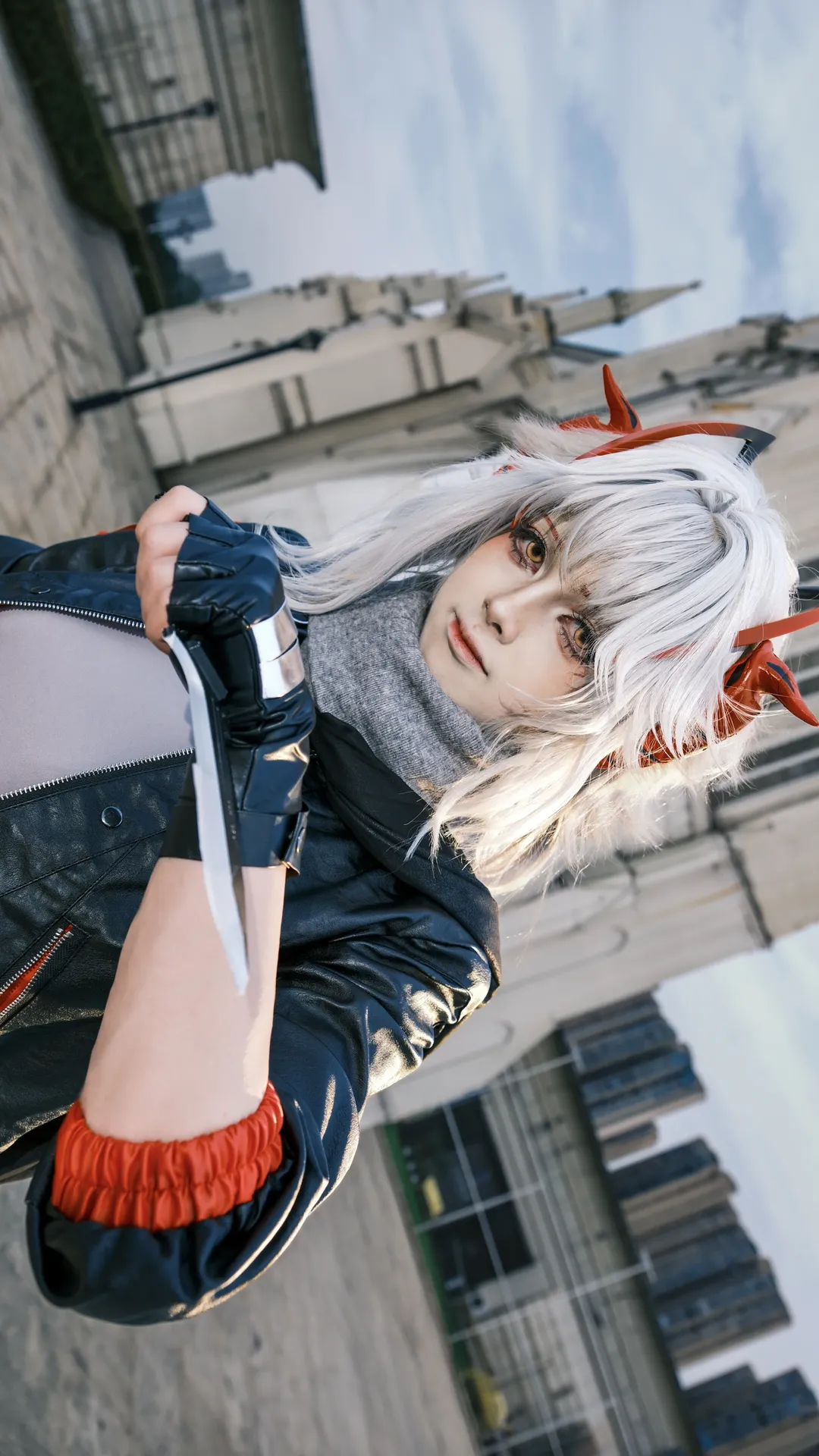 二次元摄影, 明日方舟, Wcos, 外景cosplay, 战术风穿搭 - 第1张
