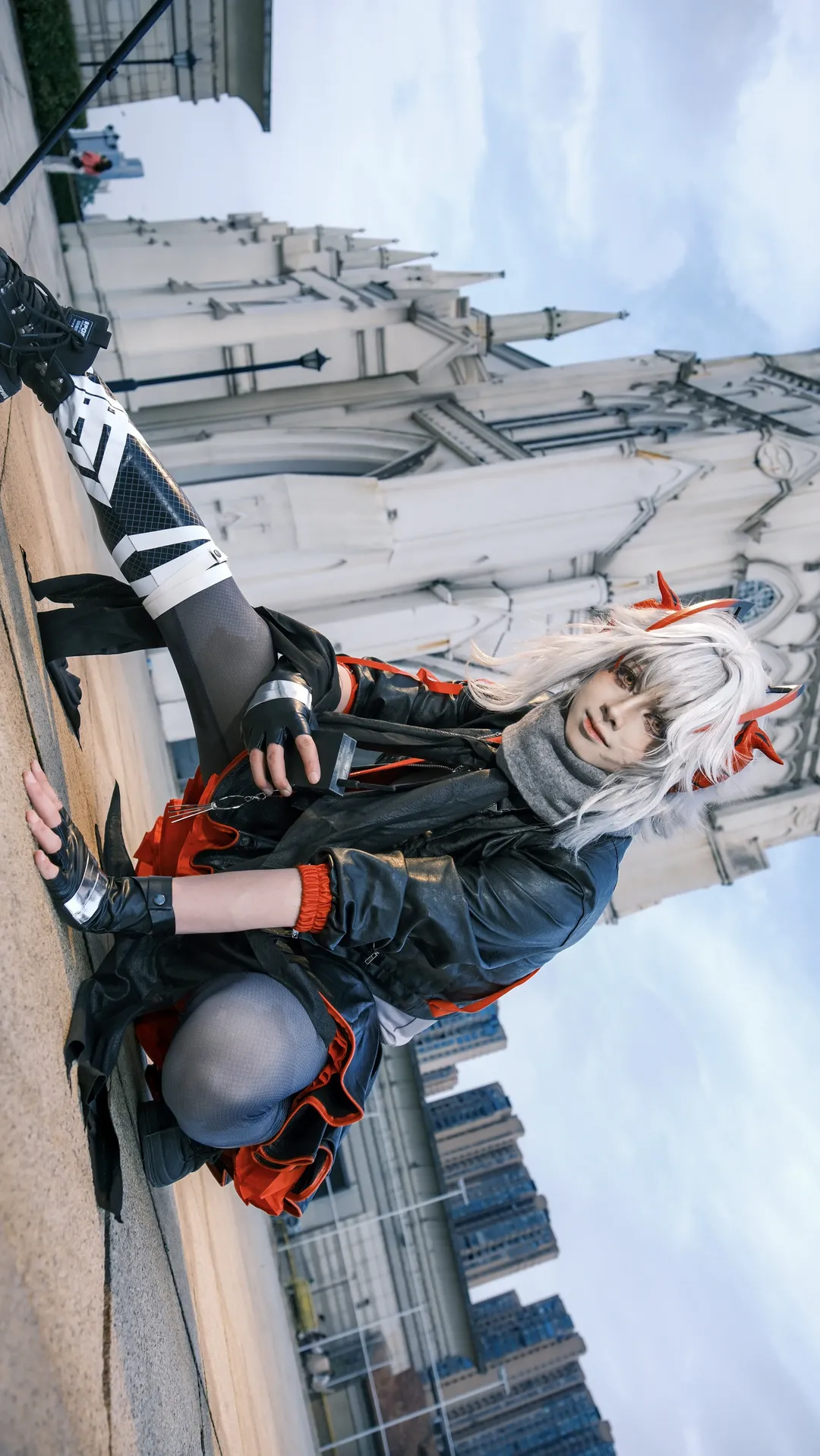 二次元摄影, 明日方舟, Wcos, 外景cosplay, 战术风穿搭