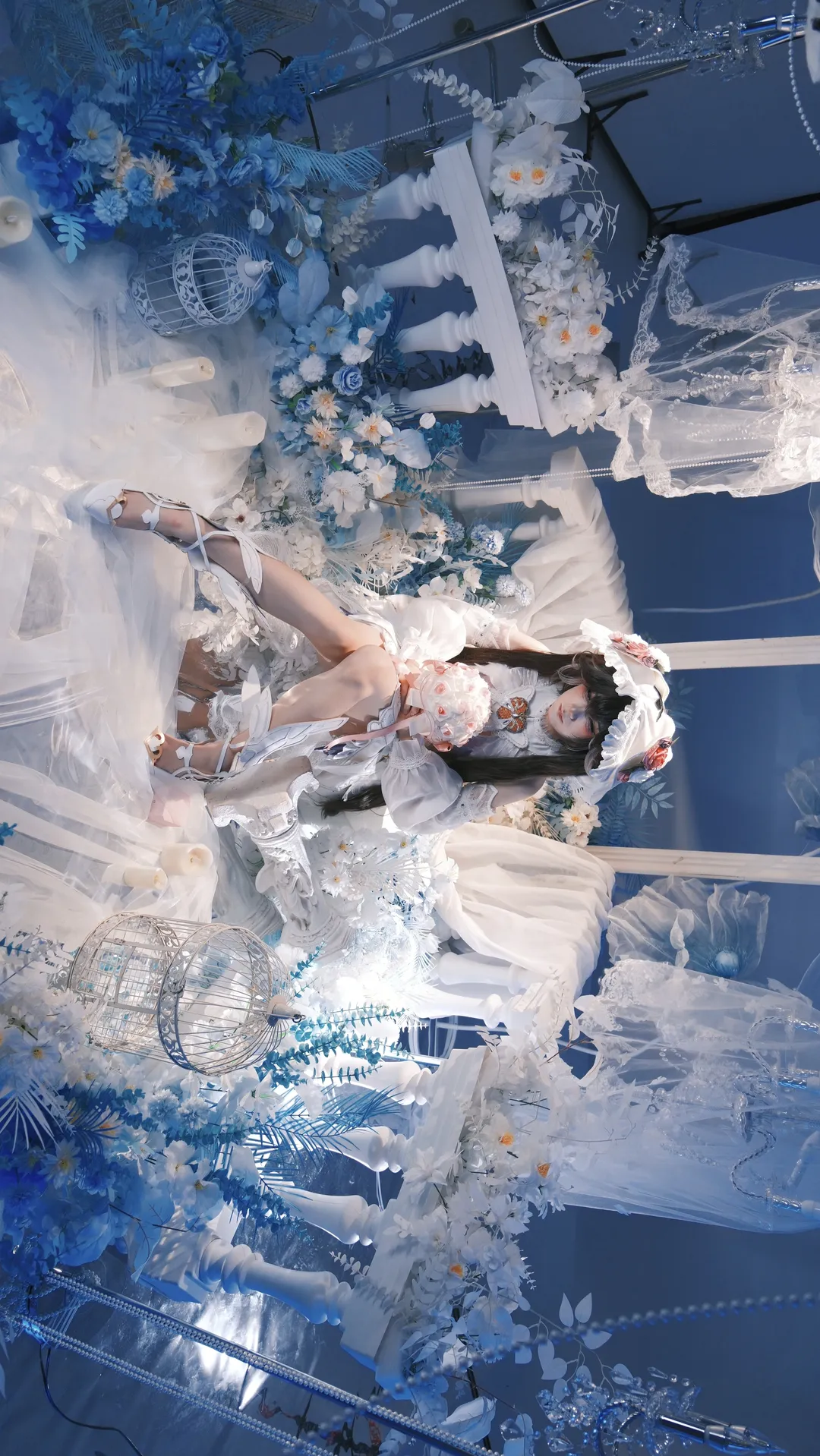 Anime cosplay photoshoot, Lucia Pyroath cosplay, Punishing: Gray Raven, Blue Dream Photography, Cosplay daily sharing
