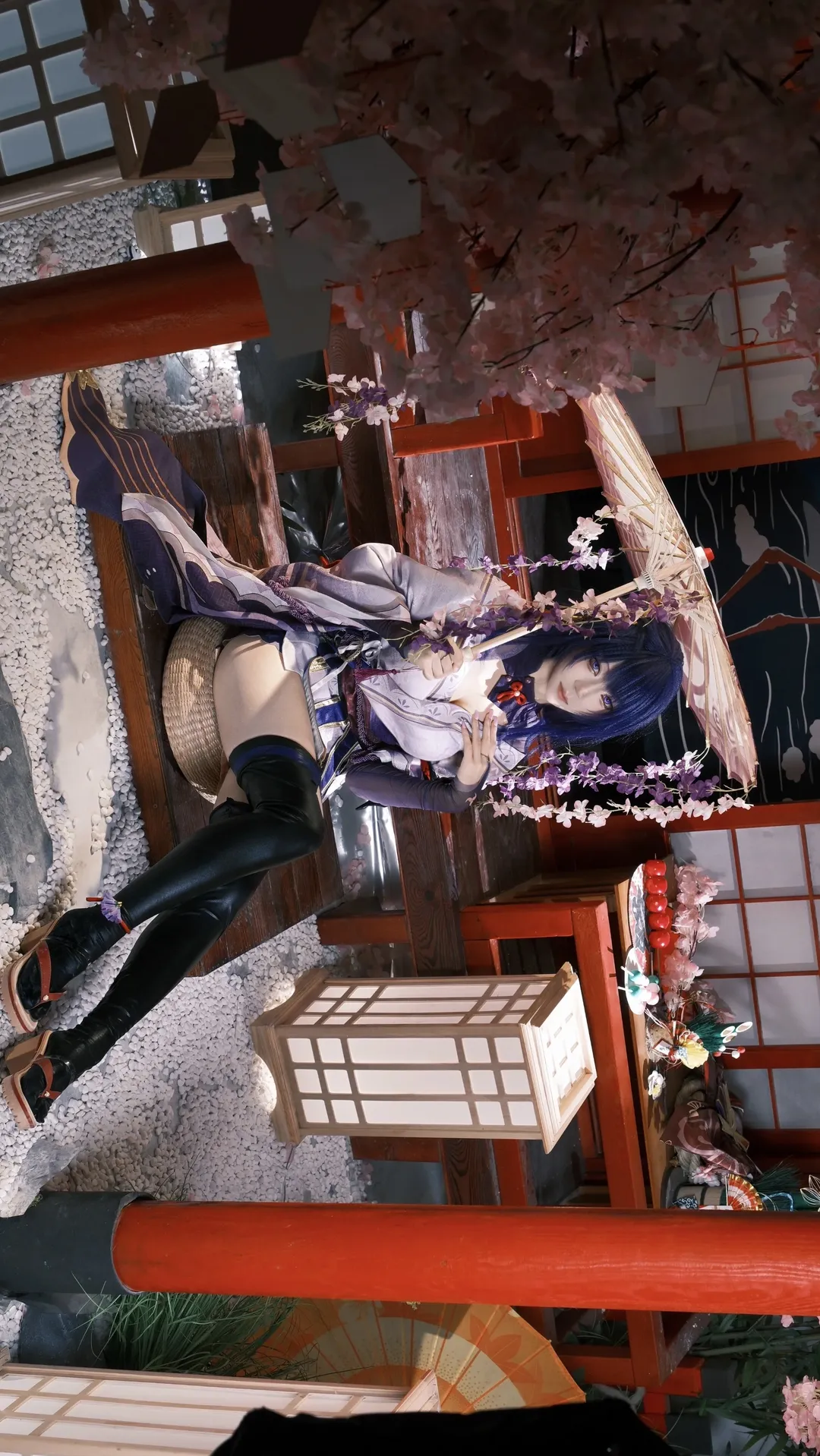 原神, 二次元看见计划, 雷电将军cos, 日式和风摄影, Cosplay道具分享 - 第1张