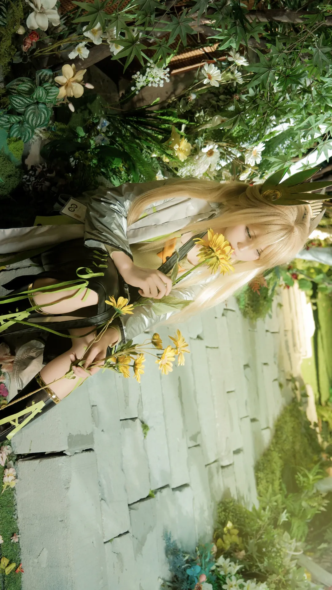 アウトドア撮影, アークナイツ, 二次元ファッション, ミュルジスのコスプレ, 自然風コスプレ
