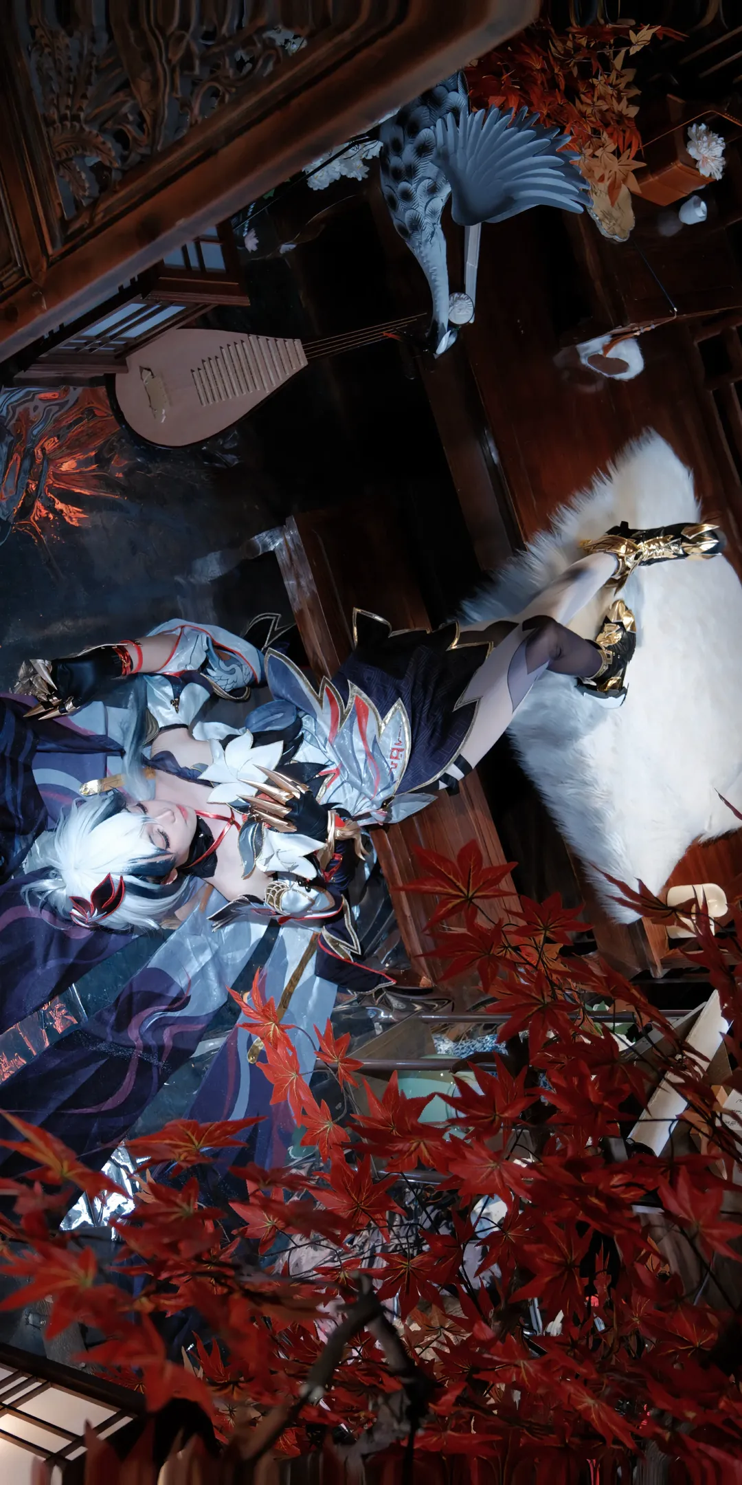 二次元摄影, 崩坏三, cosplay摄影, 符华cos, 国风角色扮演