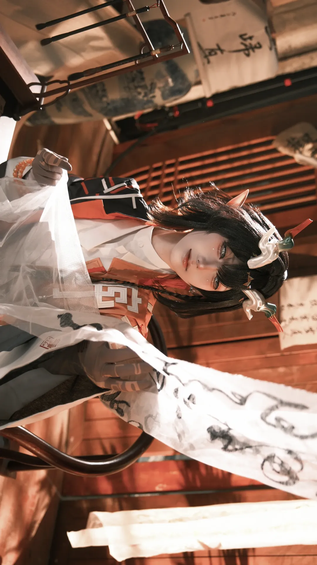 明日方舟, 国风cosplay, cosplay摄影, 颉cos, 二次元古风 - 第2张