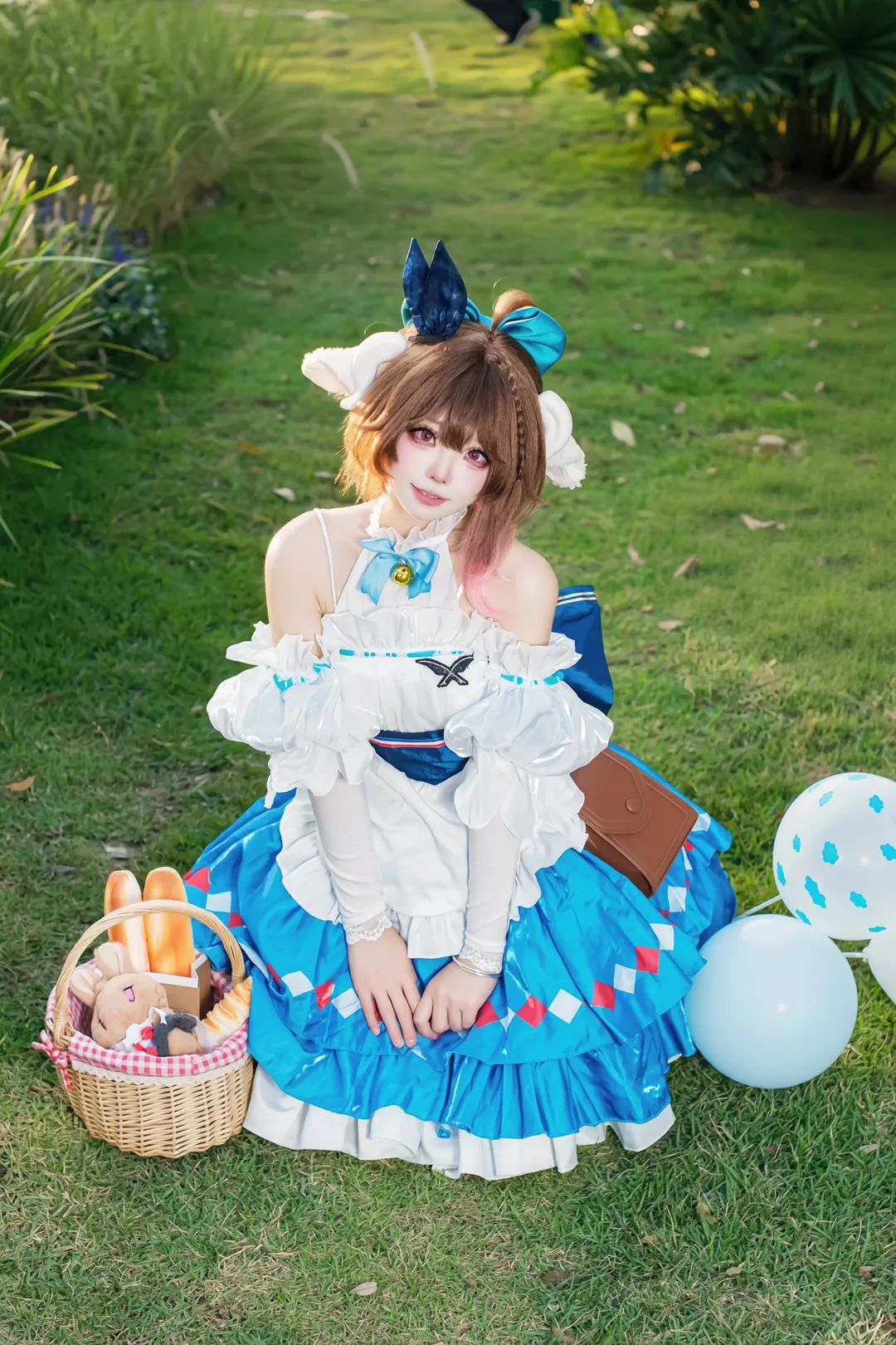 户外摄影, 明日方舟, 艾雅法拉cos, cosplay穿搭, 春日野餐 - 第7张