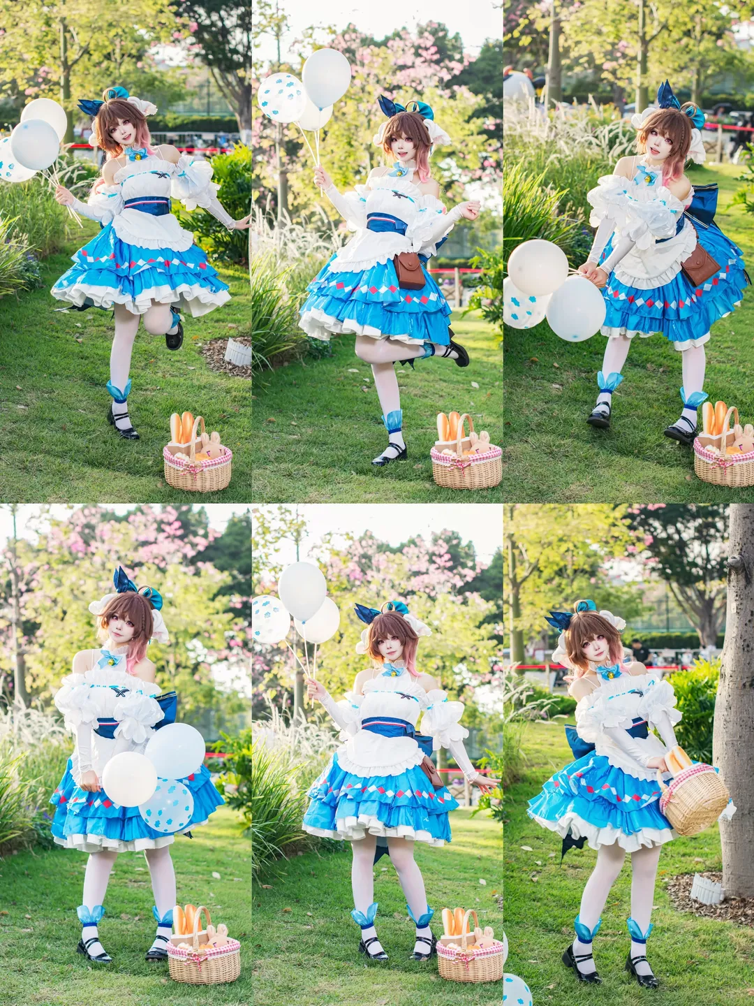 二次元cosplay, 明日方舟, 艾雅法拉cos, 草地外景, cos服裝分享 - 第1張