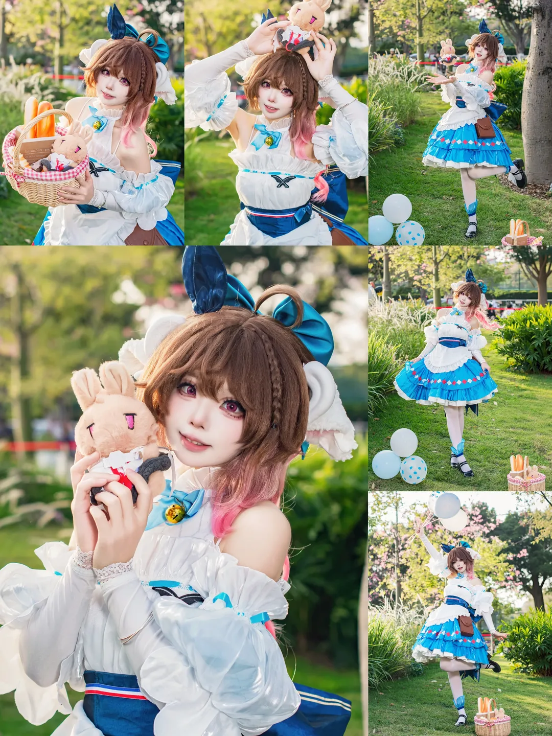 Arknights, Cosplay outfit, Anime cosplay, Eyjafjalla Cosplay, Picnic photo poses - Image 1