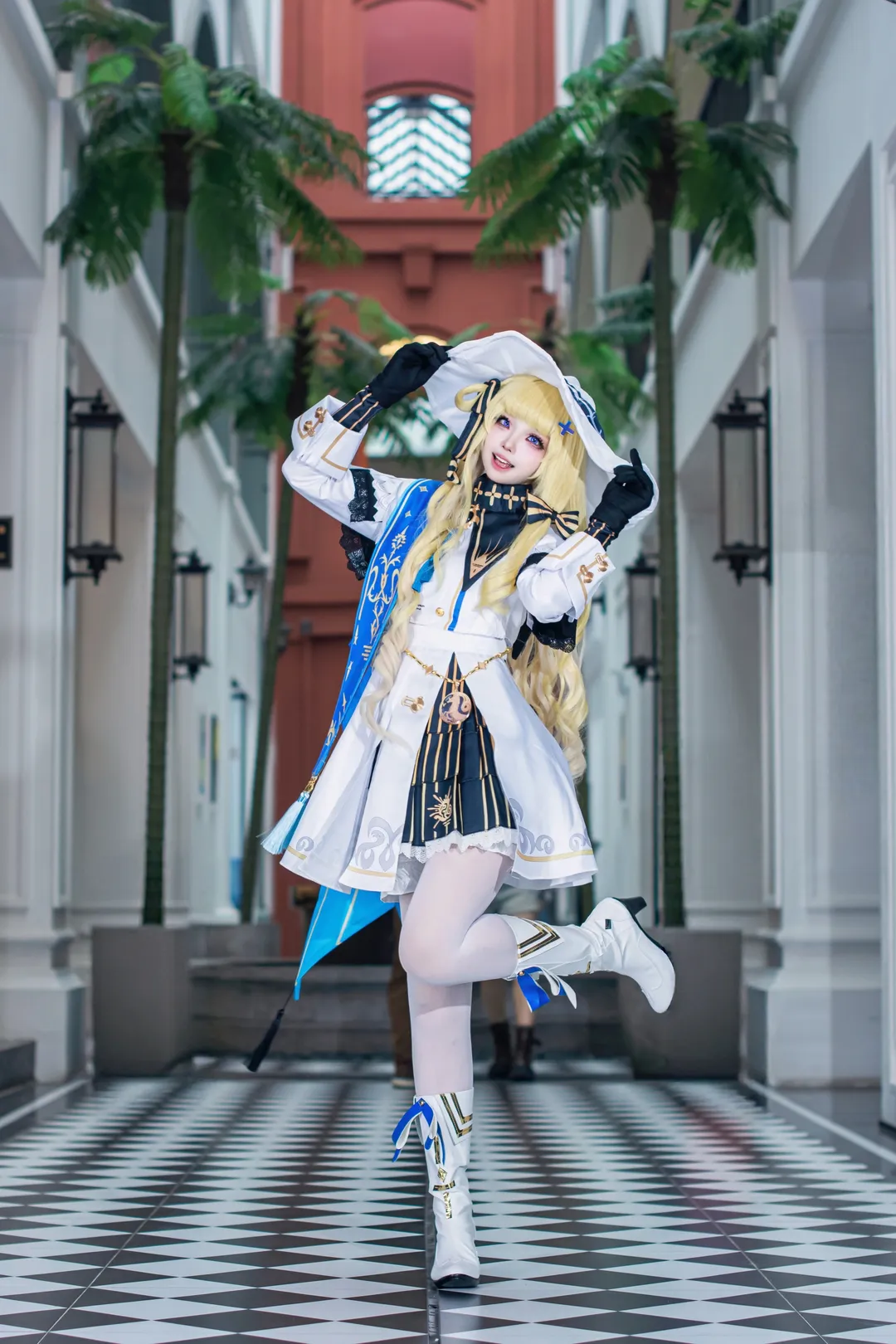 菲比cos, 鸣潮, 二次元摄影, cosplay拍照姿势, 鸣潮菲比复刻 - 第2张