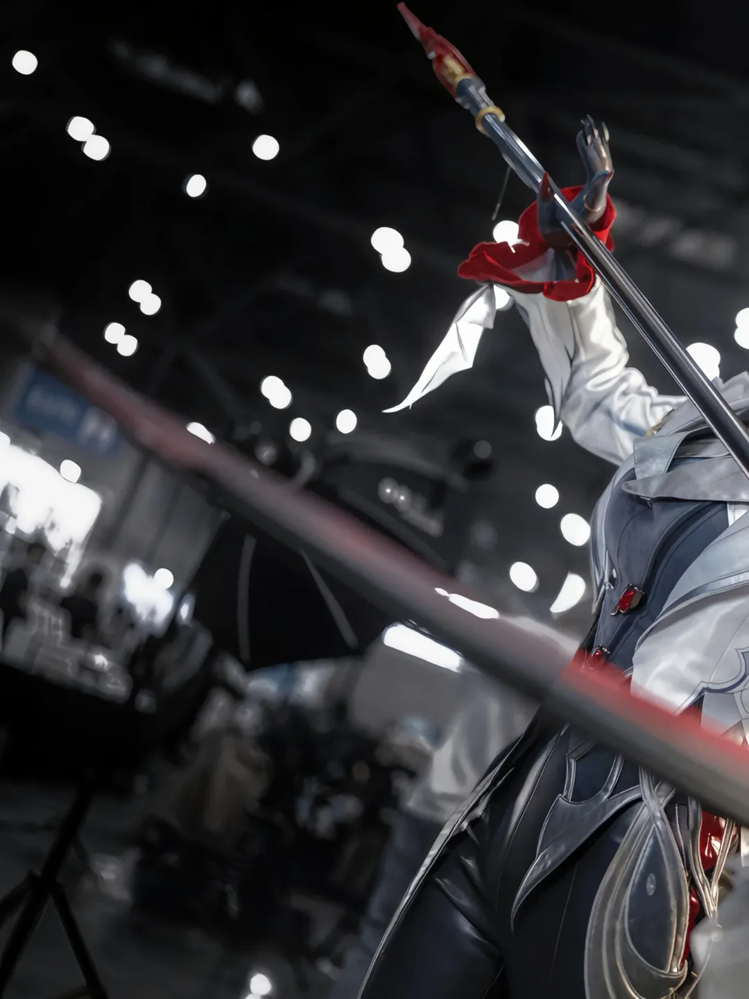 原神, 漫展摄影, 银发红瞳, 仆人cos, c服分享 - 第1张