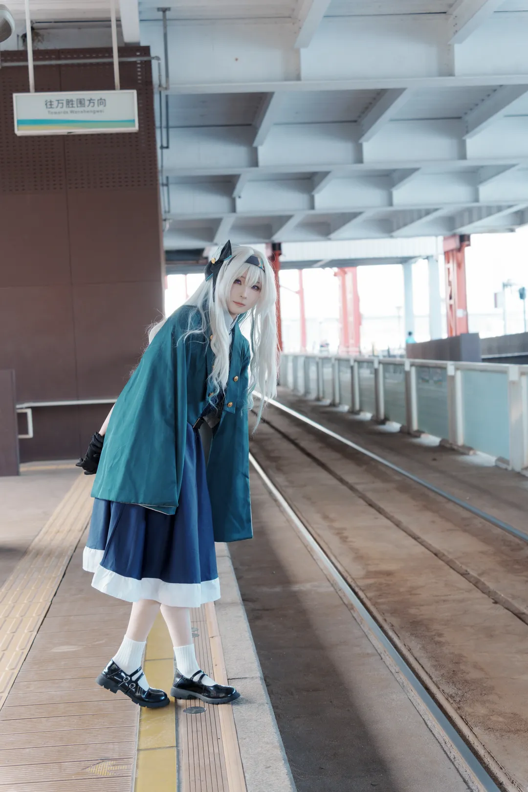 二次元, 崩壊：スターレイル, ホタル コスプレ, コスプレ撮影, 都市の屋外風景 - 2枚目
