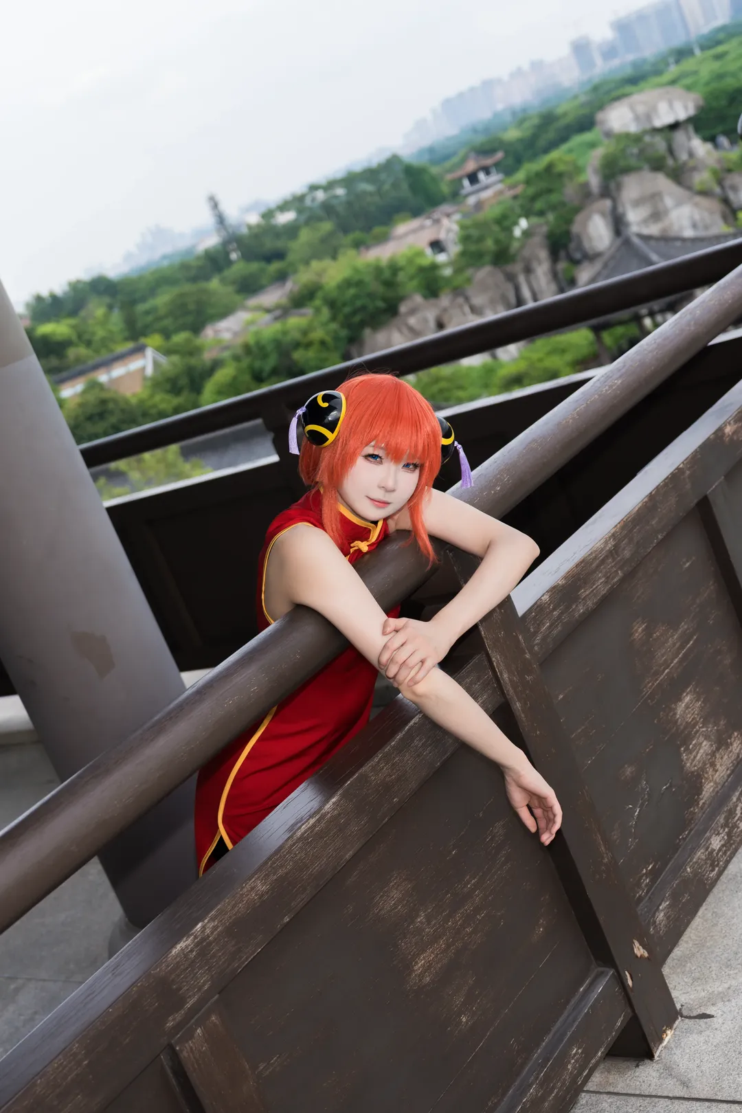 Cosplay分享, 神乐cos, 动漫角色扮演, 银魂, 万事屋神乐 - 第4张