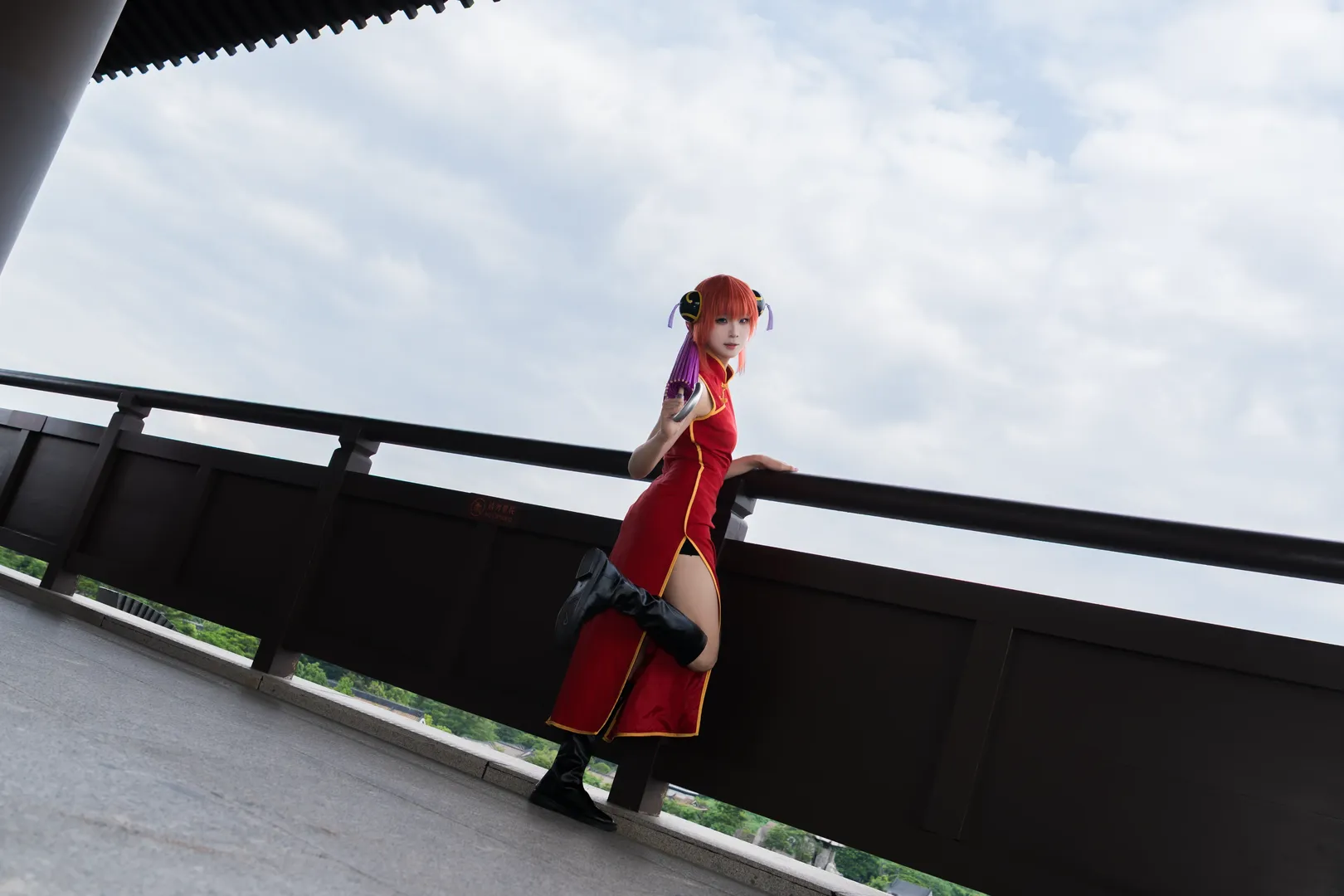 Cosplay分享, 神乐cos, 动漫角色扮演, 银魂, 万事屋神乐 - 第6张