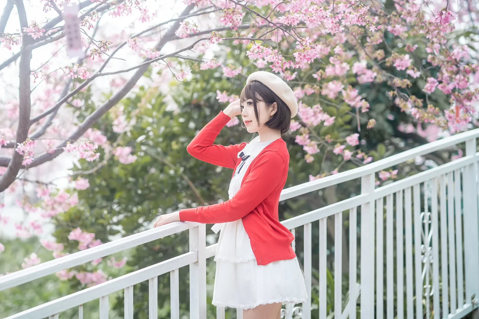 Megumi Kato Cosplay, Saekano: How to Raise a Boring Girlfriend, Cherry blossom portrait, Chengdu photoshoot request, Spring girl portrait - Image 10