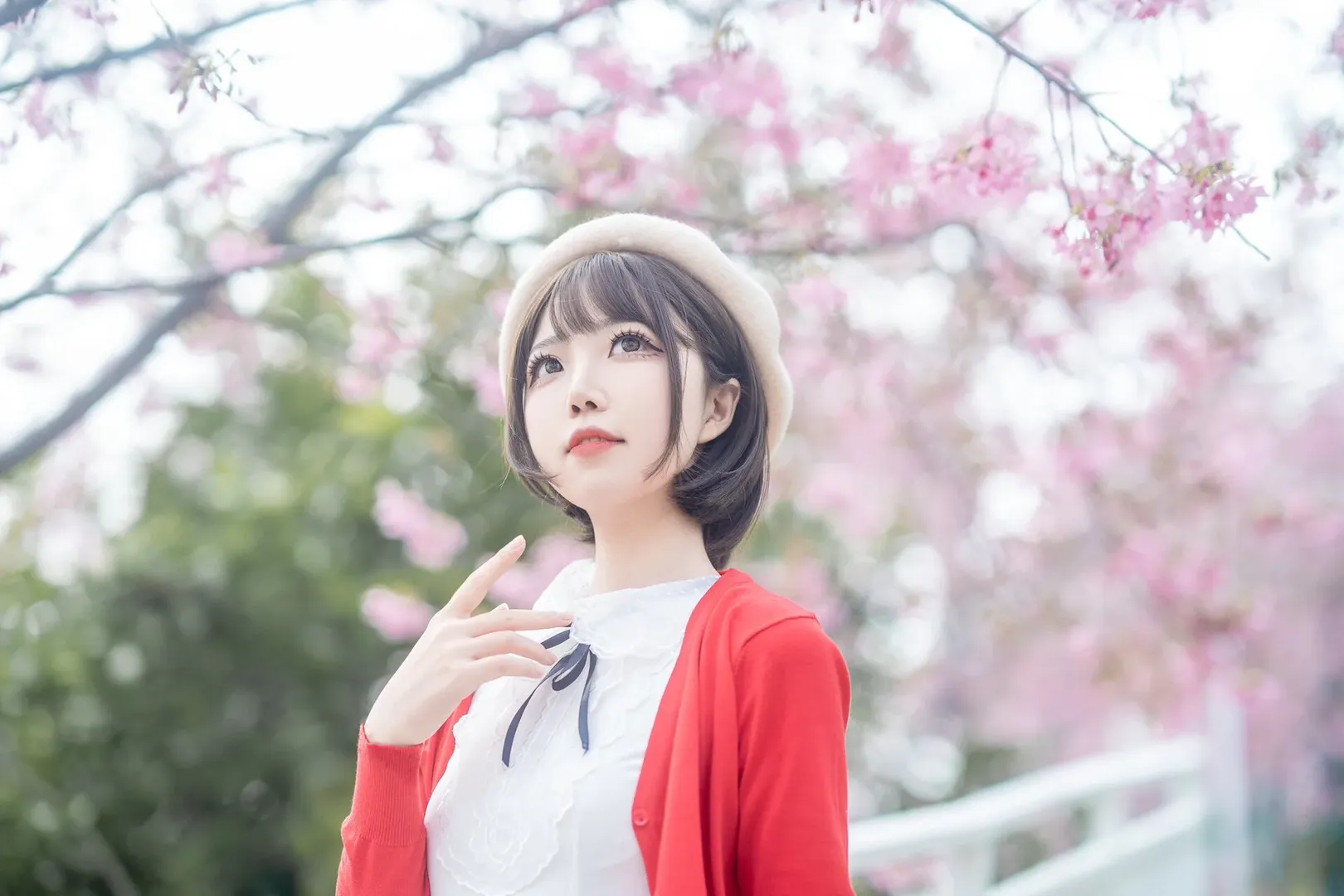Megumi Kato Cosplay, Saekano: How to Raise a Boring Girlfriend, Cherry blossom portrait, Chengdu photoshoot request, Spring girl portrait - Image 11