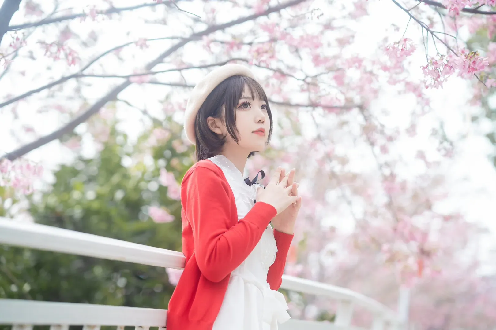 Megumi Kato Cosplay, Saekano: How to Raise a Boring Girlfriend, Cherry blossom portrait, Chengdu photoshoot request, Spring girl portrait - Image 12