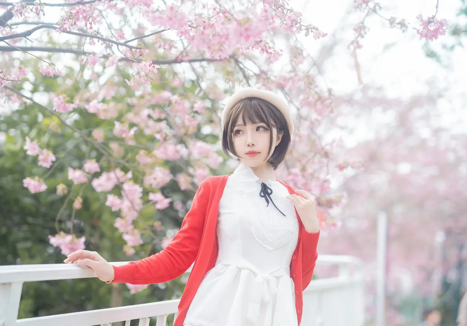 Megumi Kato Cosplay, Saekano: How to Raise a Boring Girlfriend, Cherry blossom portrait, Chengdu photoshoot request, Spring girl portrait - Image 13
