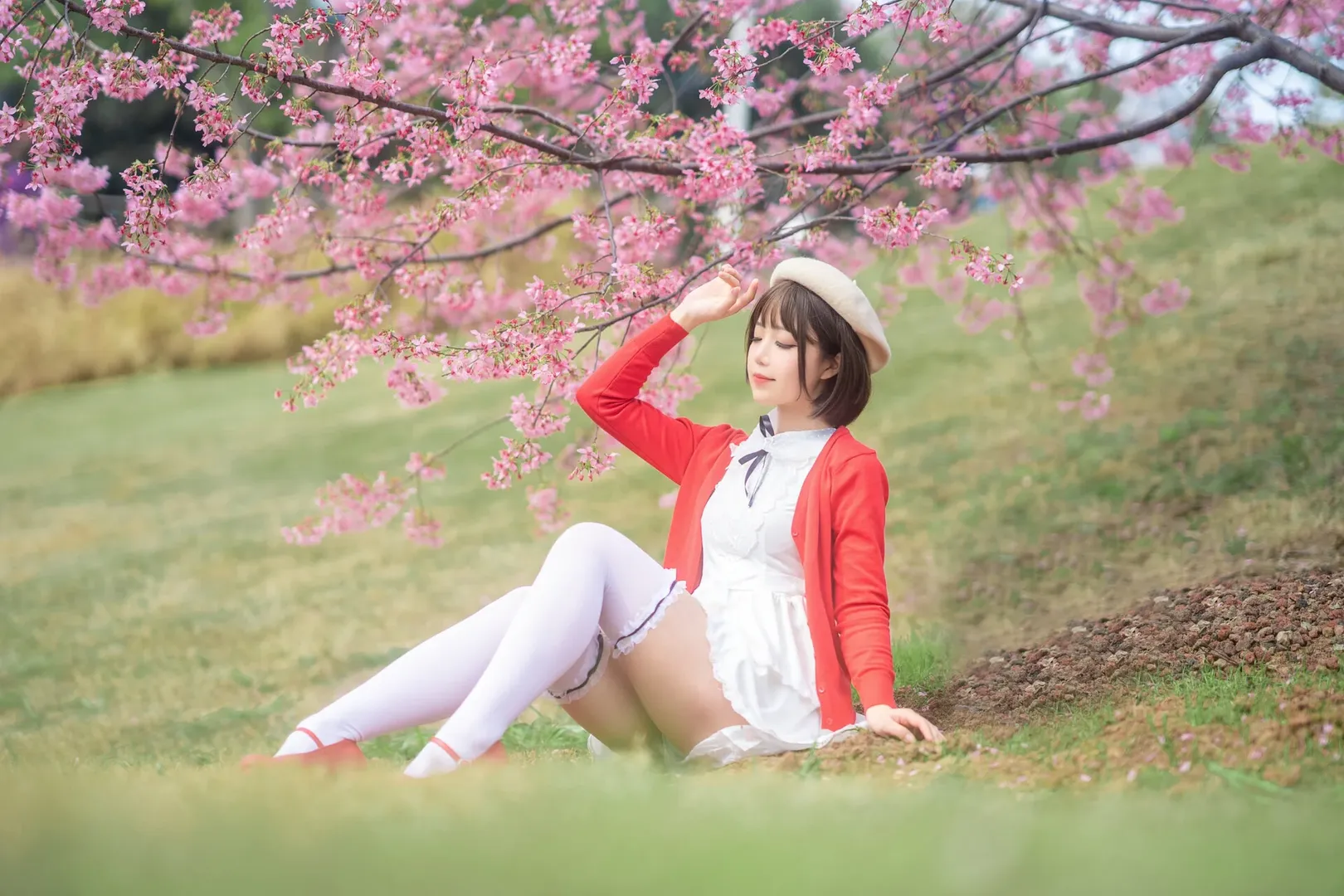 Megumi Kato Cosplay, Saekano: How to Raise a Boring Girlfriend, Cherry blossom portrait, Chengdu photoshoot request, Spring girl portrait - Image 17