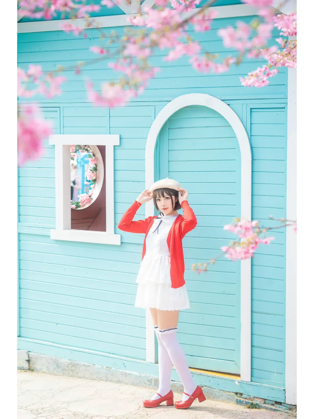 Megumi Kato Cosplay, Saekano: How to Raise a Boring Girlfriend, Cherry blossom portrait, Chengdu photoshoot request, Spring girl portrait - Image 4