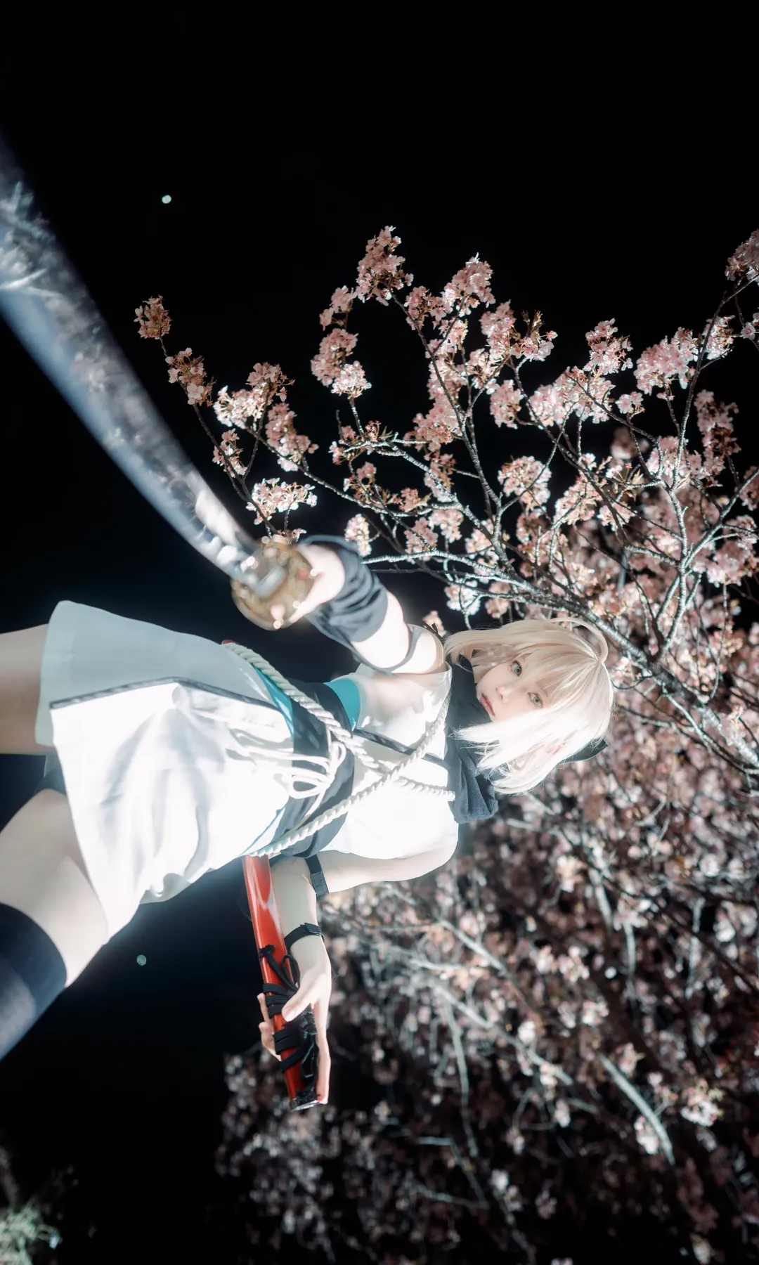 Fate, 沖田總司cos, cosplay正片, 夜櫻攝影, 和風武士