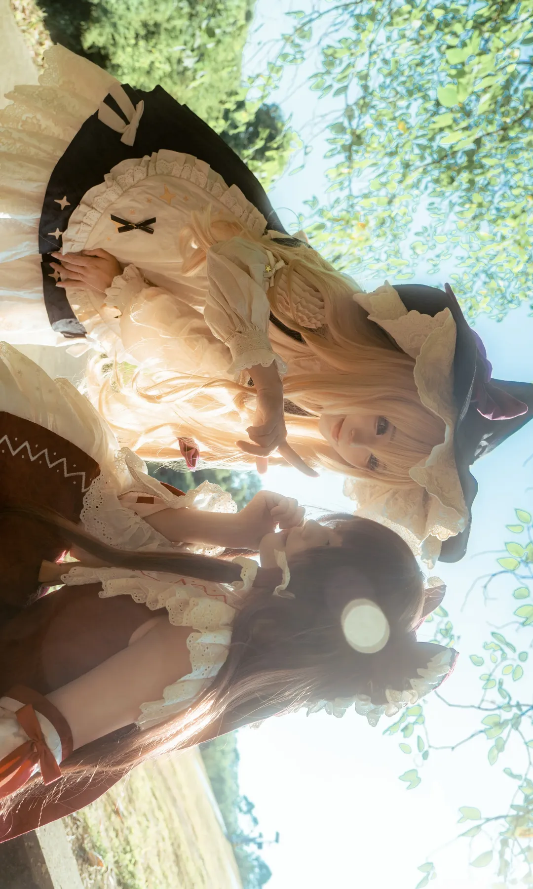 二次元撮影, 博麗霊夢コスプレ, 東方Project, 霧雨魔理沙 コスプレ, 成都での撮影依頼 - 2枚目