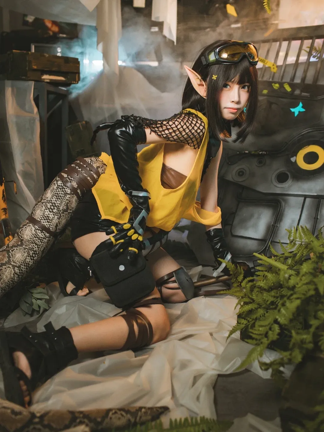 明日方舟, 机械少女, 废土风, cosplay正片, 森蚺cos - 第7张