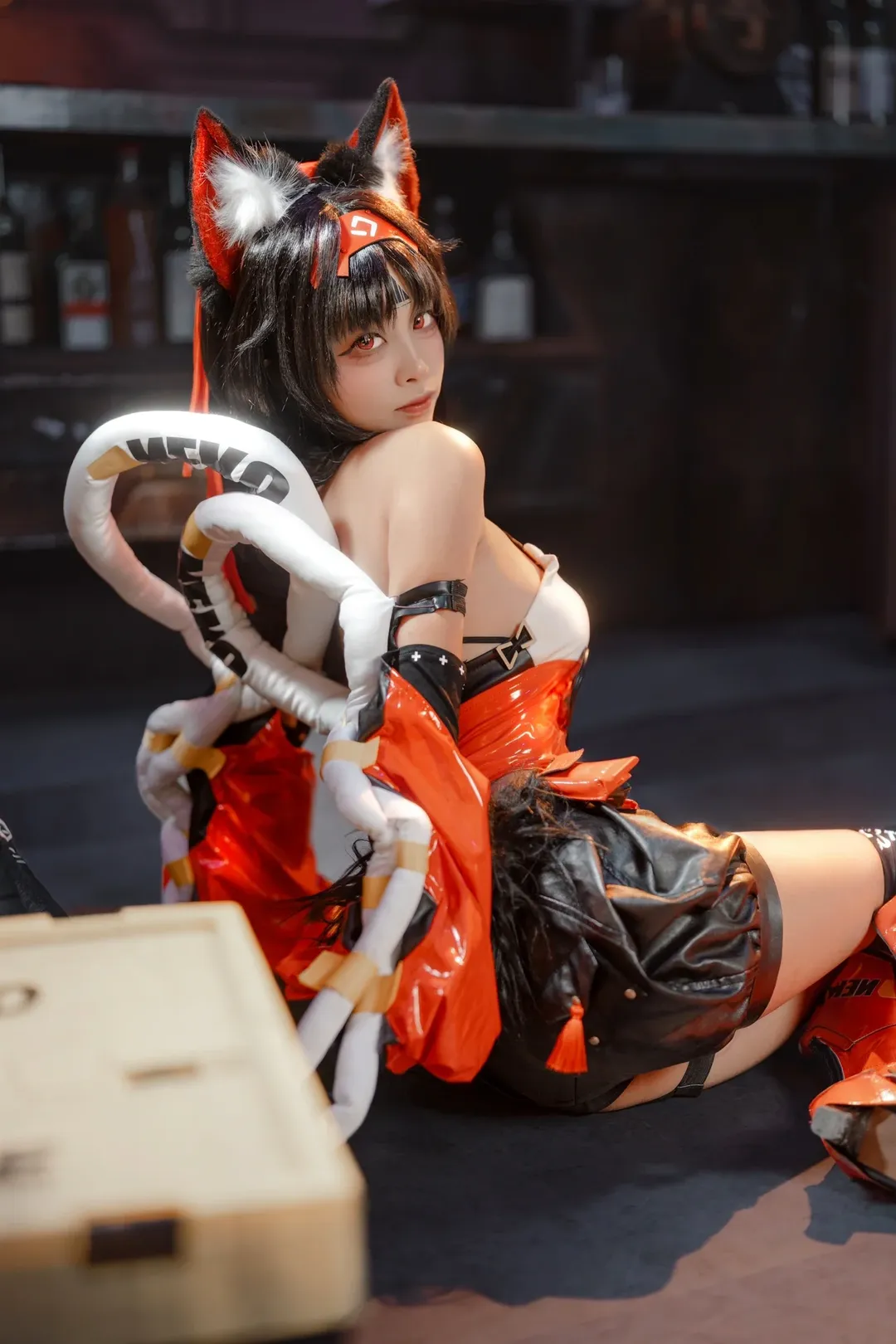 绝区零, 二次元cosplay, 猫宫又奈cos, 降噪测试, 机车朋克风 - 第7张