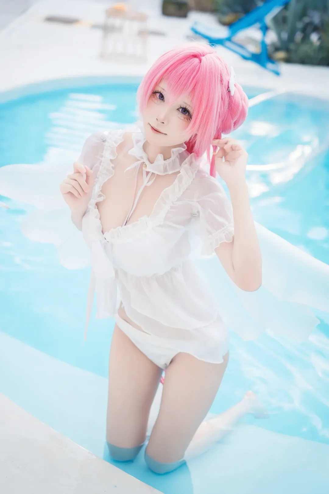 Swimsuit cosplay, Dorothy cosplay, Goddess of Victory: NIKKE, Tusca Photo Studio, Anime summer