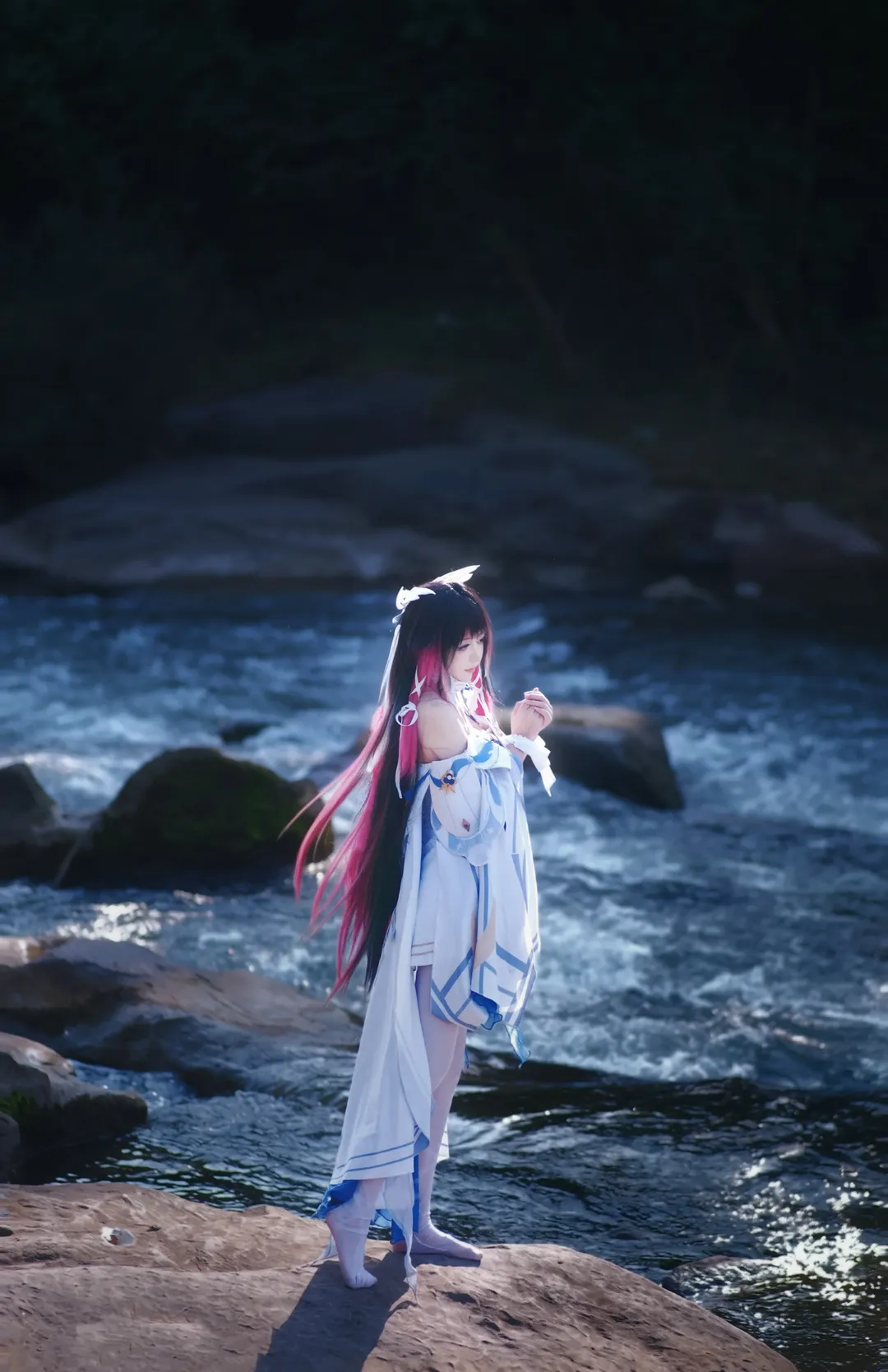 原神, 哥伦比娅cos, cosplay, 户外摄影, 少女cos - 第2张