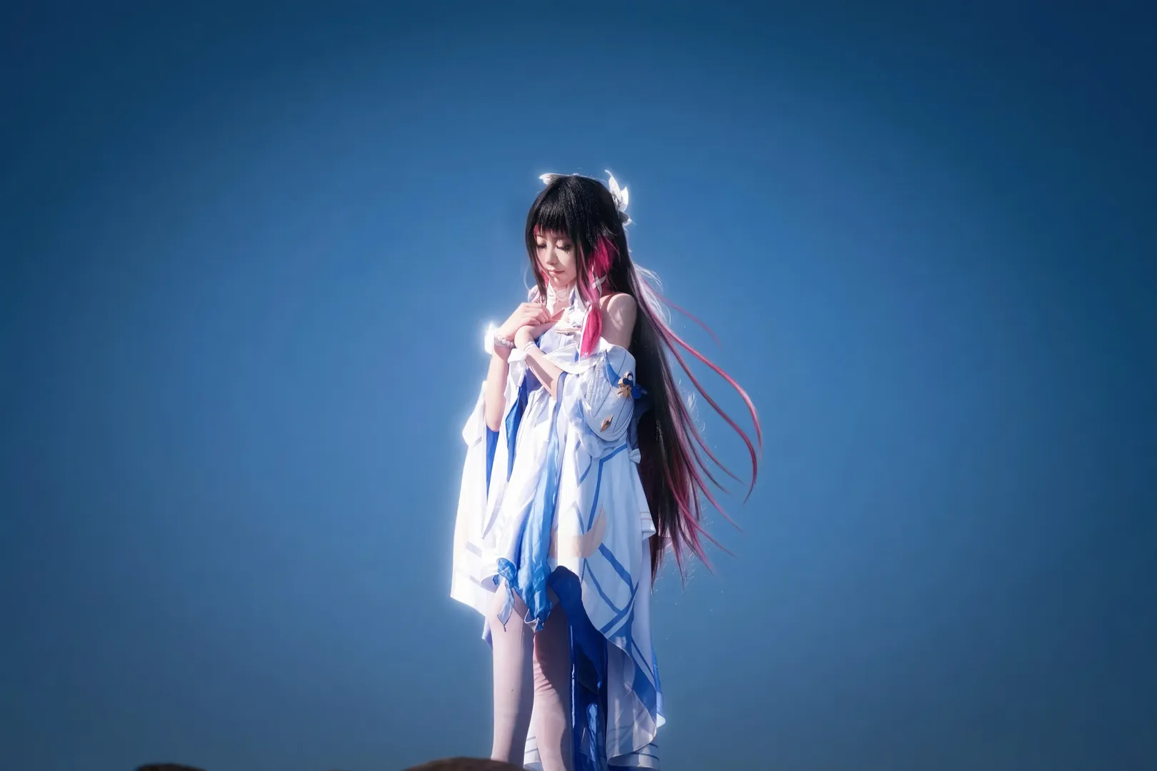 原神, 哥伦比娅cos, cosplay, 户外摄影, 少女cos - 第3张