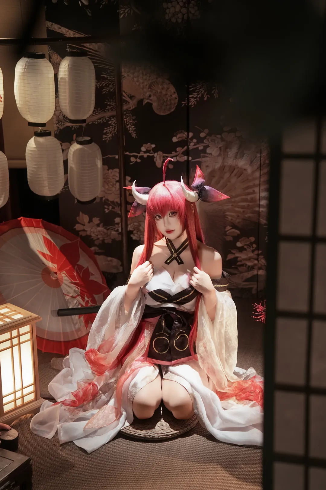 和風撮影, デート・ア・ライブ, 五河琴里 コスプレ, 霊装コスプレ, 和室コスプレ