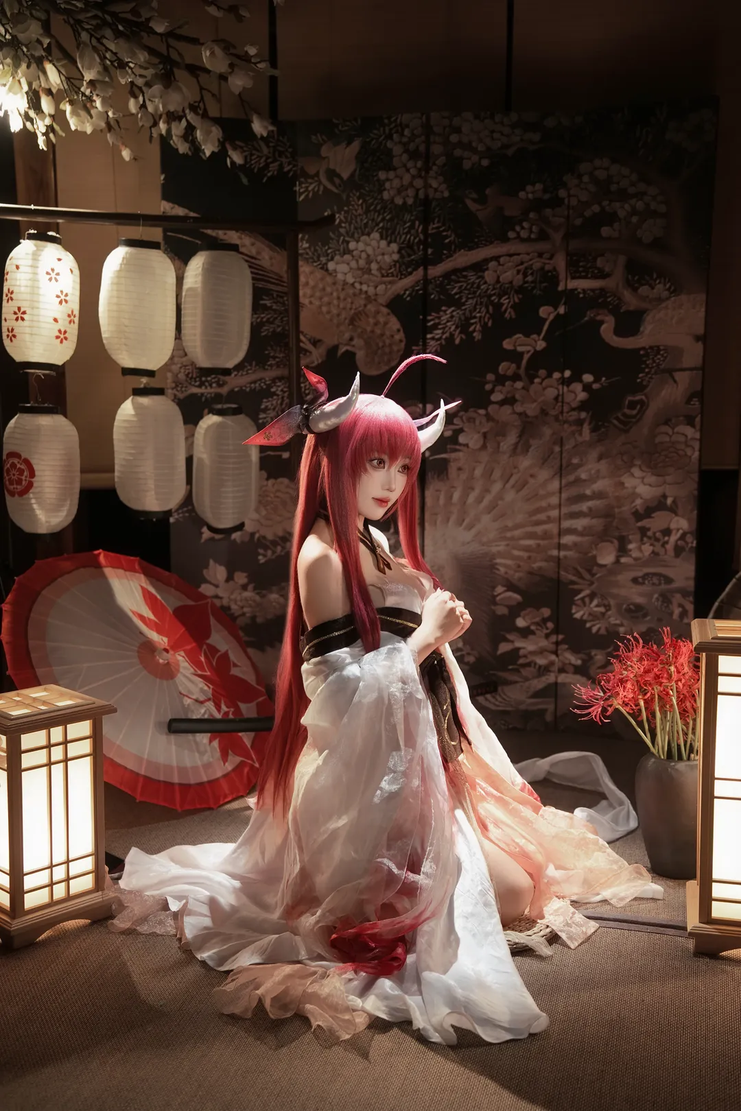 和风cosplay, 二次元写真, 红发cos, 约会大作战, 五河琴里cos - 第4张