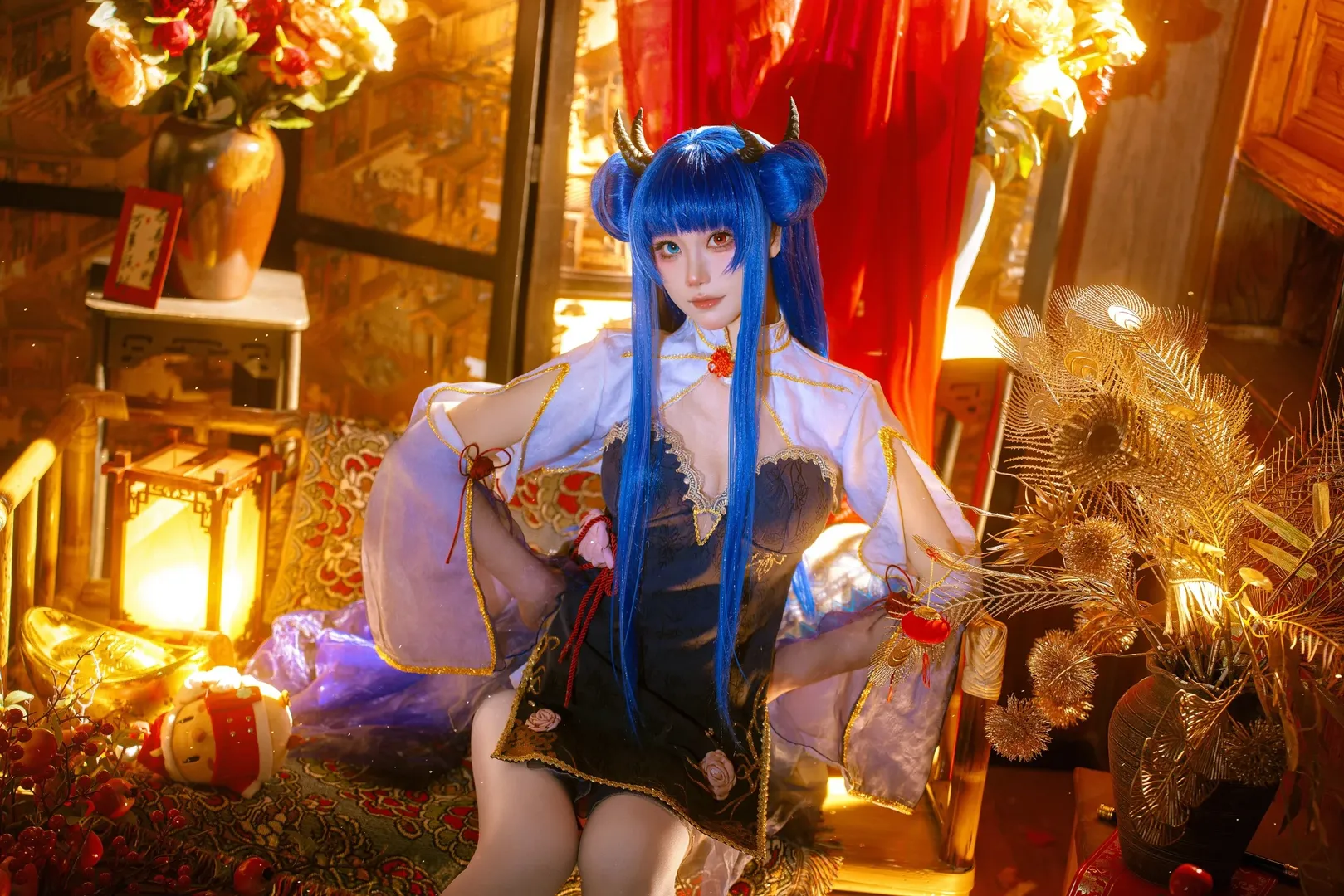 碧蓝航线, cosplay摄影, 二次元角色扮演, 伊吹cos, 东煌新春 - 第4张