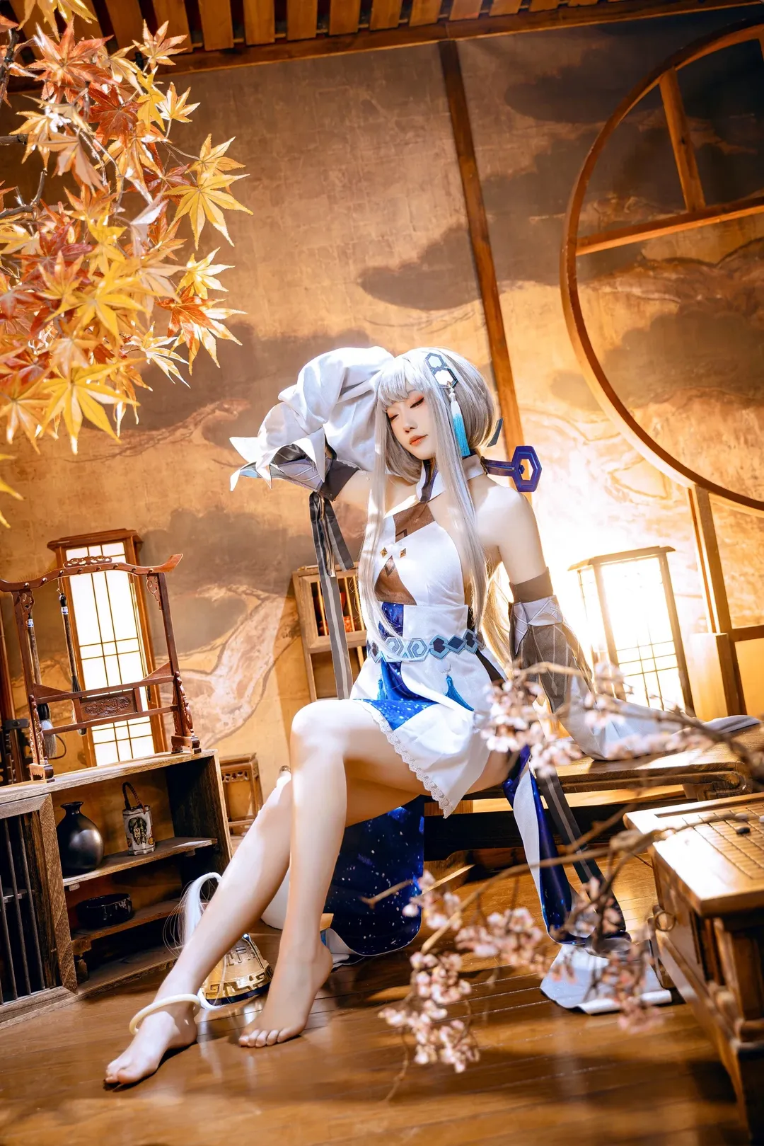 原神, 二次元cosplay, 古风cos, 归终cos, 摄影还原