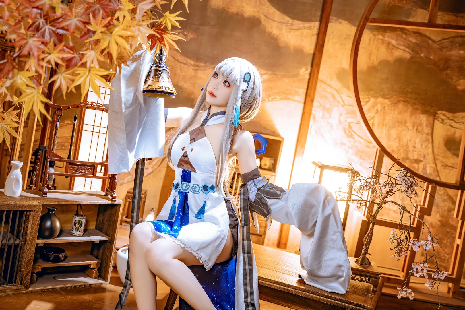 原神, 二次元コスプレ, 古風コスプレ, 帰終 コスプレ, 写真再現 - 2枚目