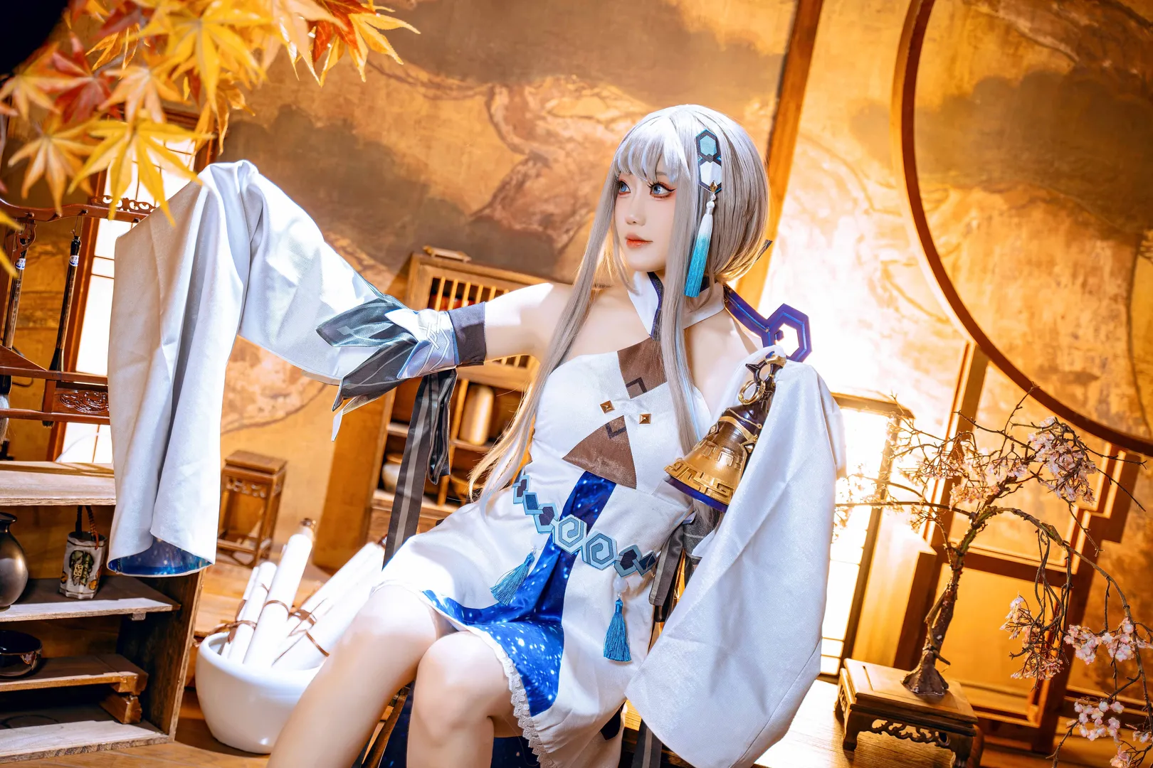 原神, 二次元コスプレ, 古風コスプレ, 帰終 コスプレ, 写真再現 - 3枚目