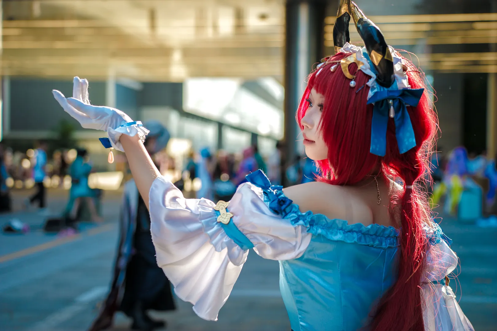 原神, 深圳漫展, 妮露cos, cosplay摄影, 环形漫展 - 第9张