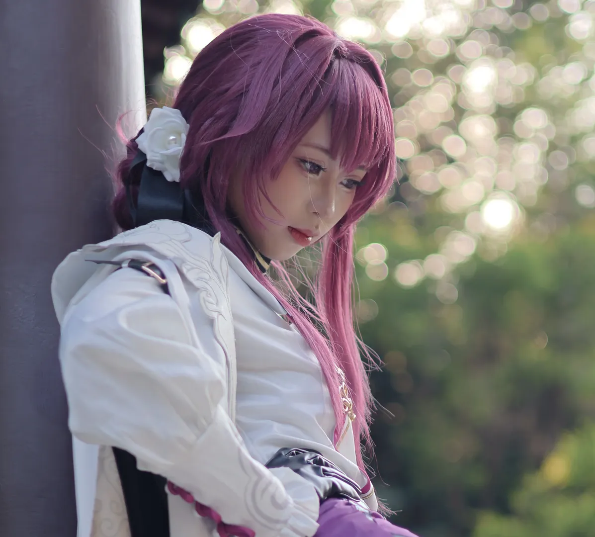 崩壊：スターレイル, カフカ コスプレ, コスプレ日常, 古風なロケーション撮影, 園博園撮影 - 2枚目