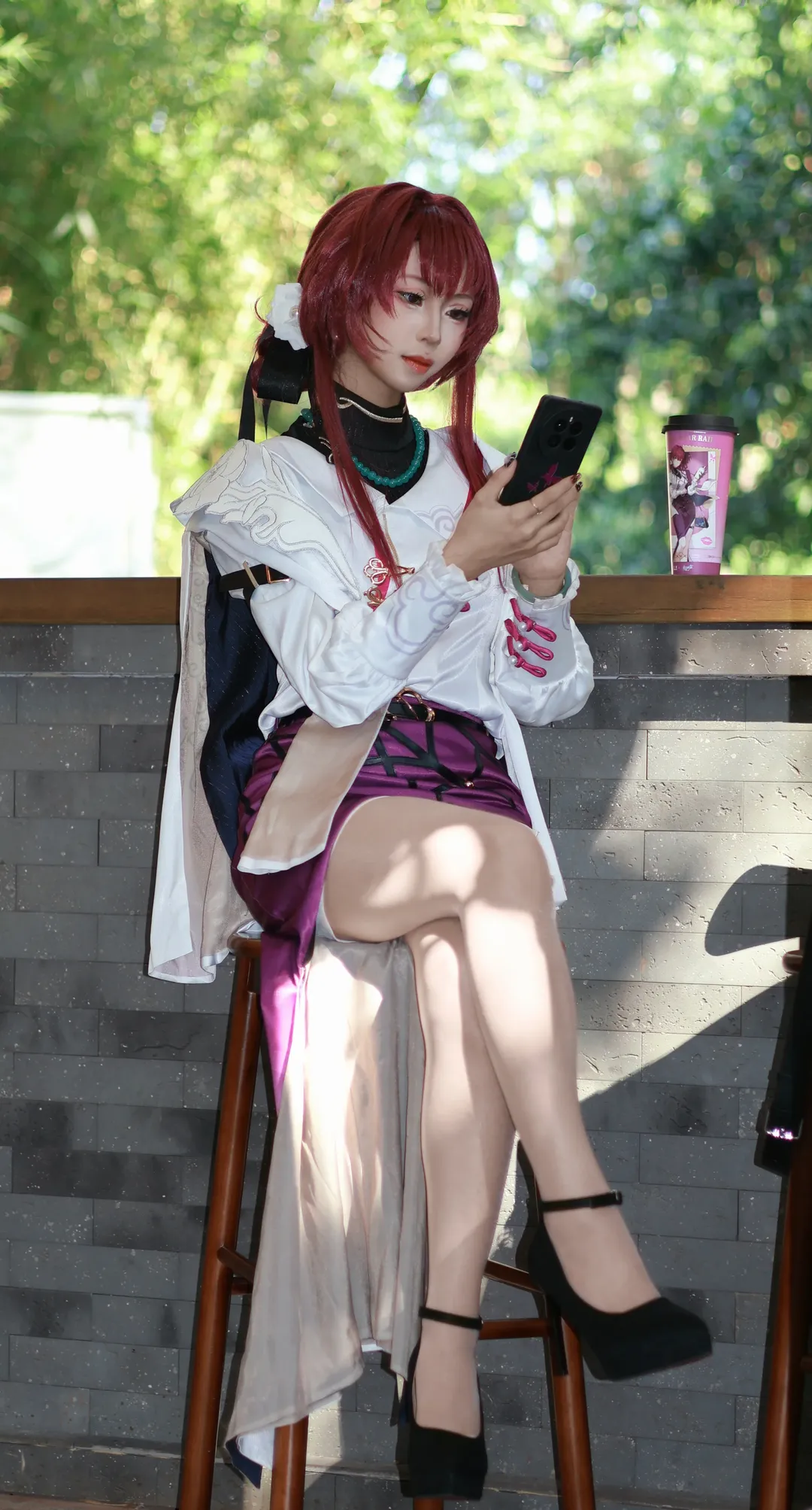 崩壊：スターレイル, カフカ コスプレ, コスプレ日常, 古風なロケーション撮影, 園博園撮影 - 3枚目