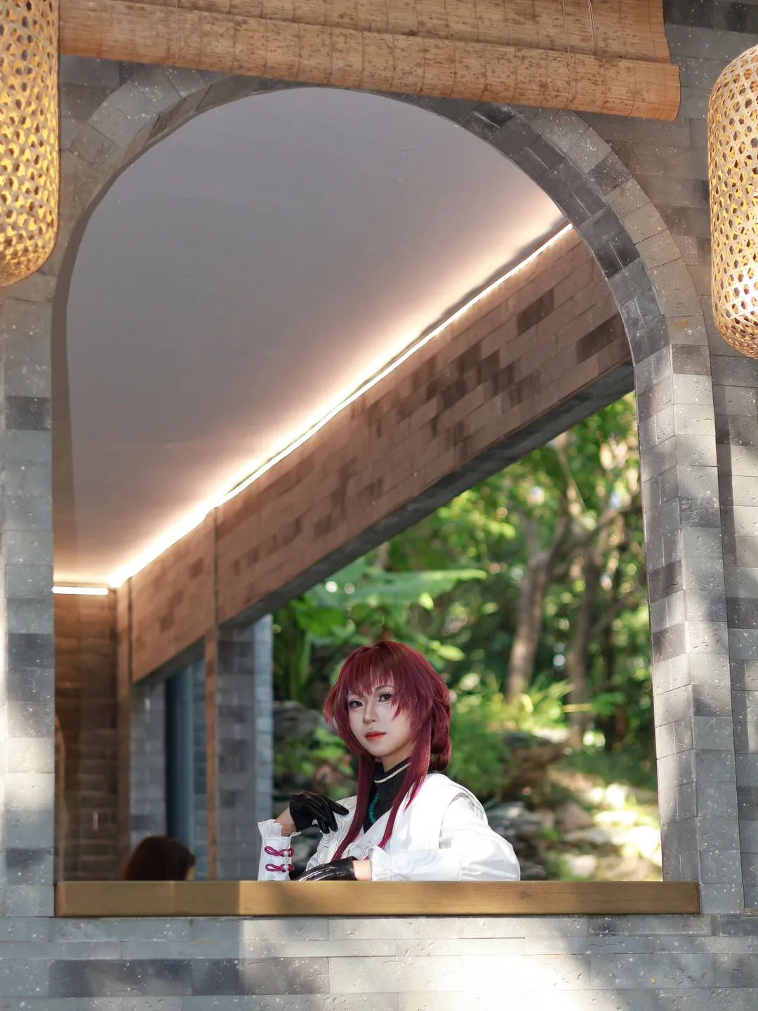 崩壊：スターレイル, カフカ コスプレ, コスプレ日常, 古風なロケーション撮影, 園博園撮影 - 9枚目