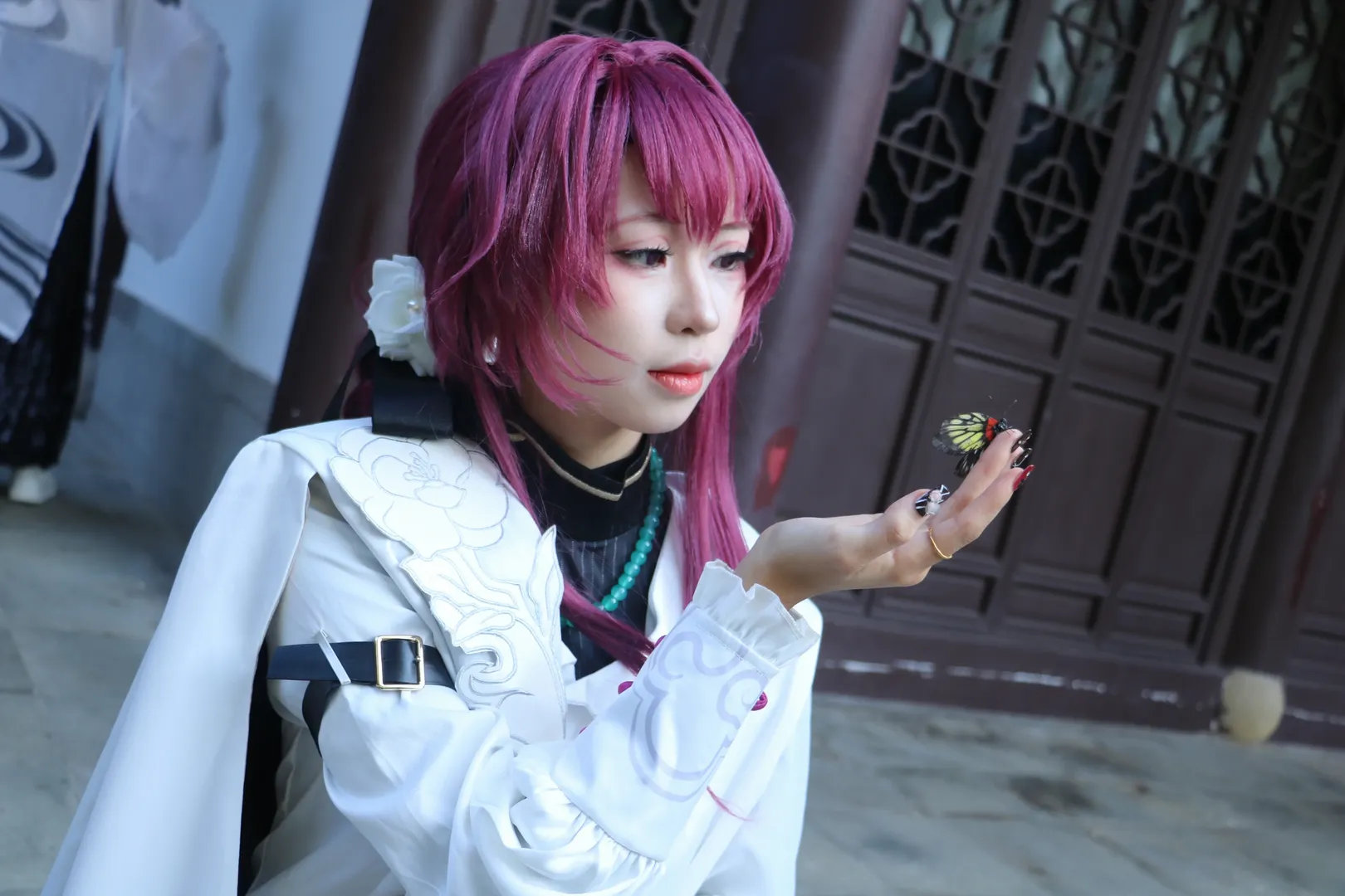 古风摄影, 崩坏星穹铁道, 二次元cosplay, 卡芙卡cos, 深圳园博园 - 第5张