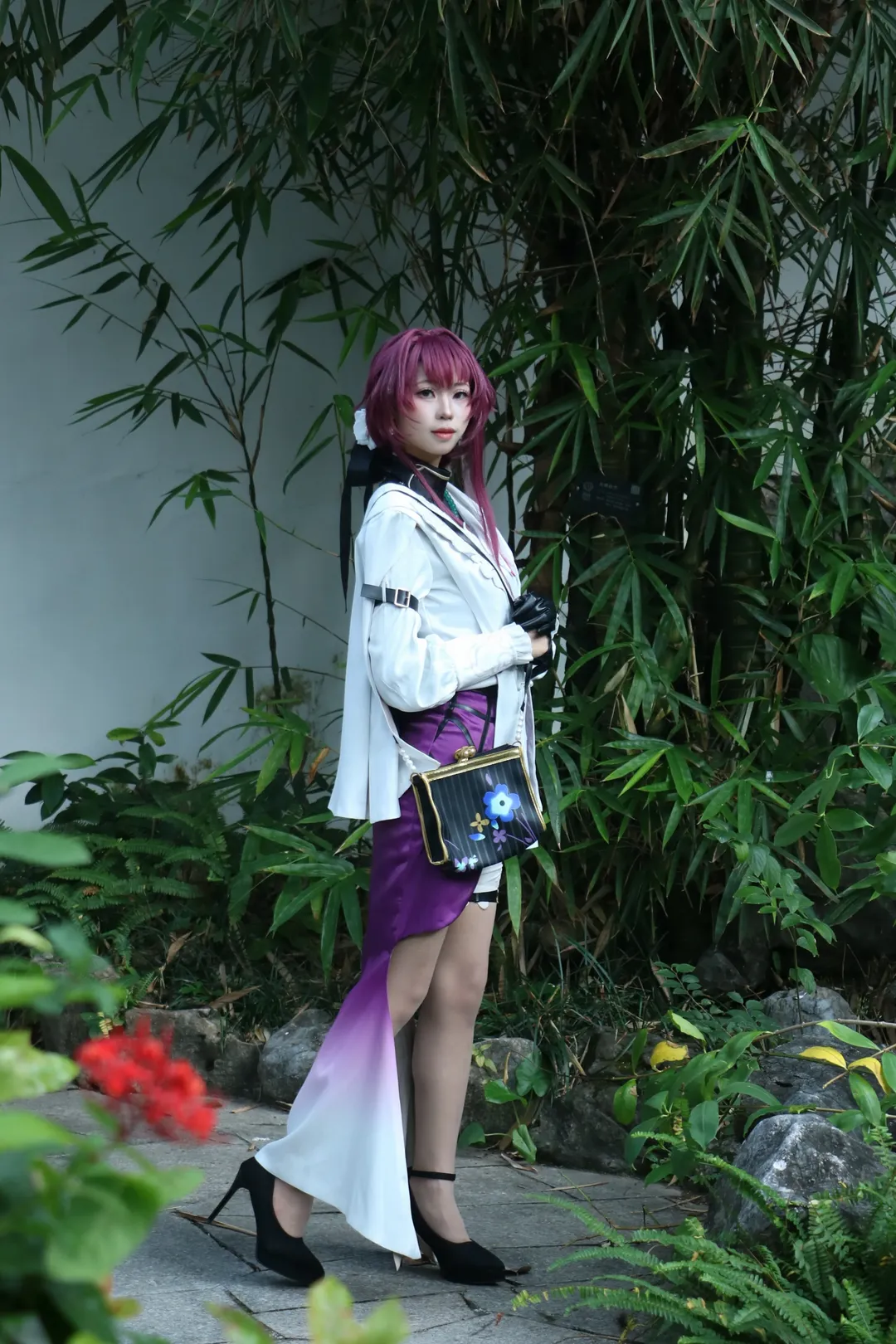 古风摄影, 崩坏星穹铁道, 二次元cosplay, 卡芙卡cos, 深圳园博园 - 第9张