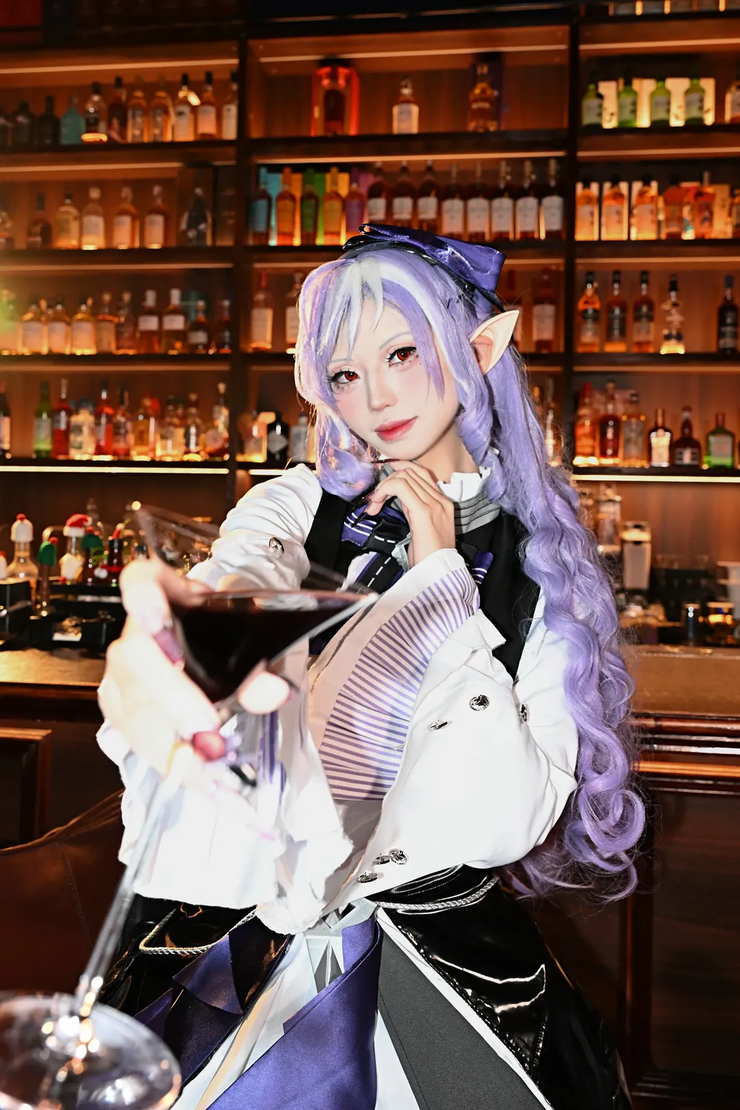 Zenless Zone Zero, cosplay, Vivian cosplay, Elf ears, Bistro - Image 5