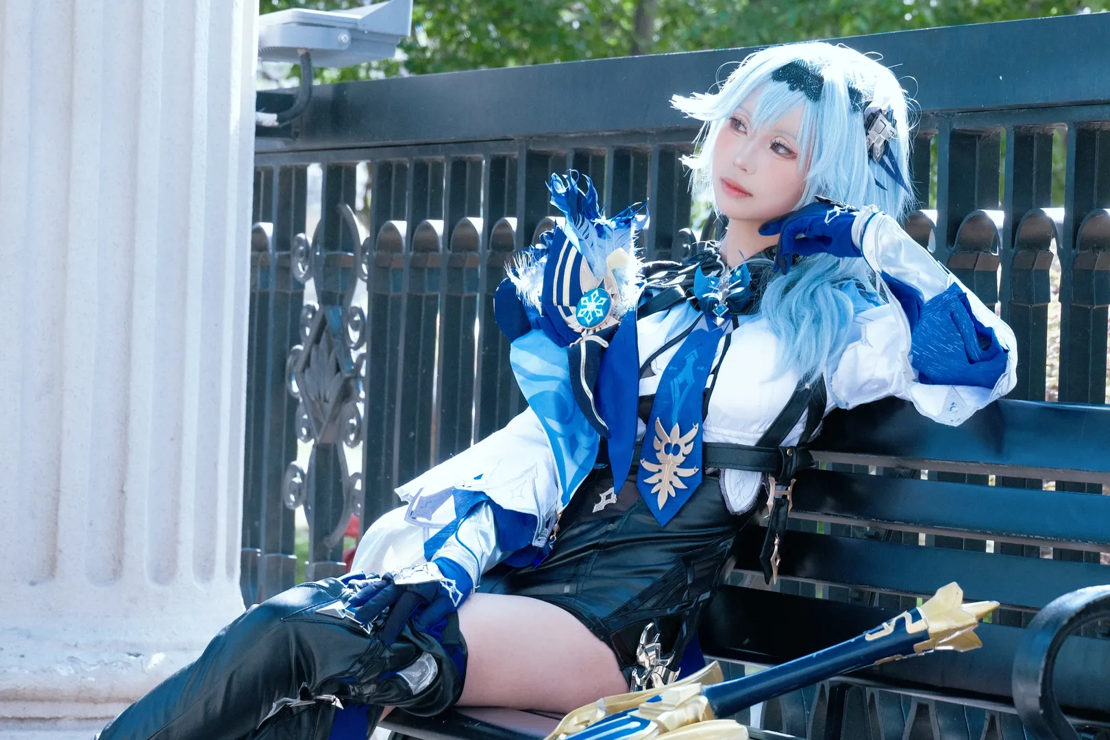原神, 户外摄影, 二次元cosplay, 优菈cos, Coser日常 - 第7张