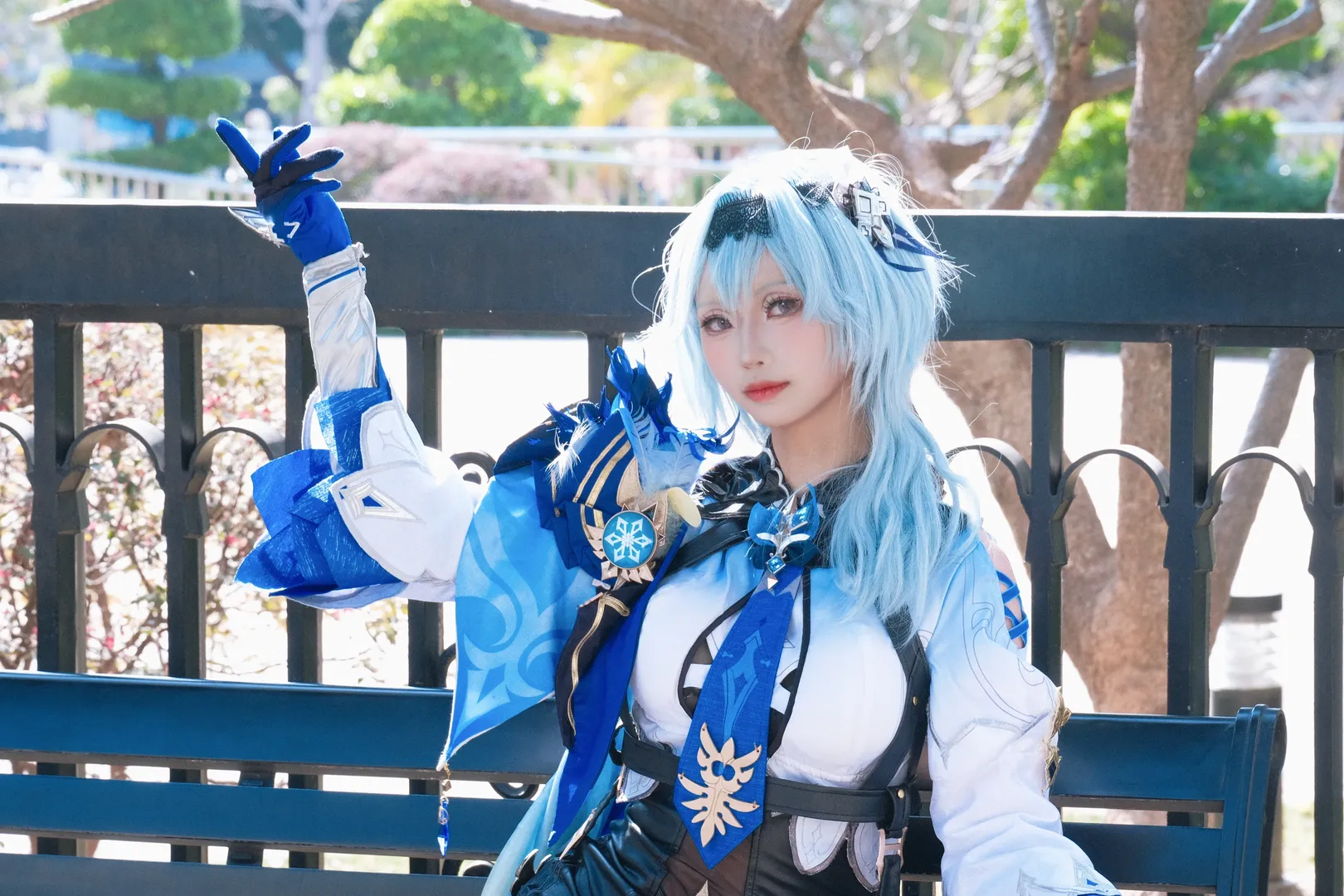 原神, 户外摄影, 二次元cosplay, 优菈cos, Coser日常 - 第8张
