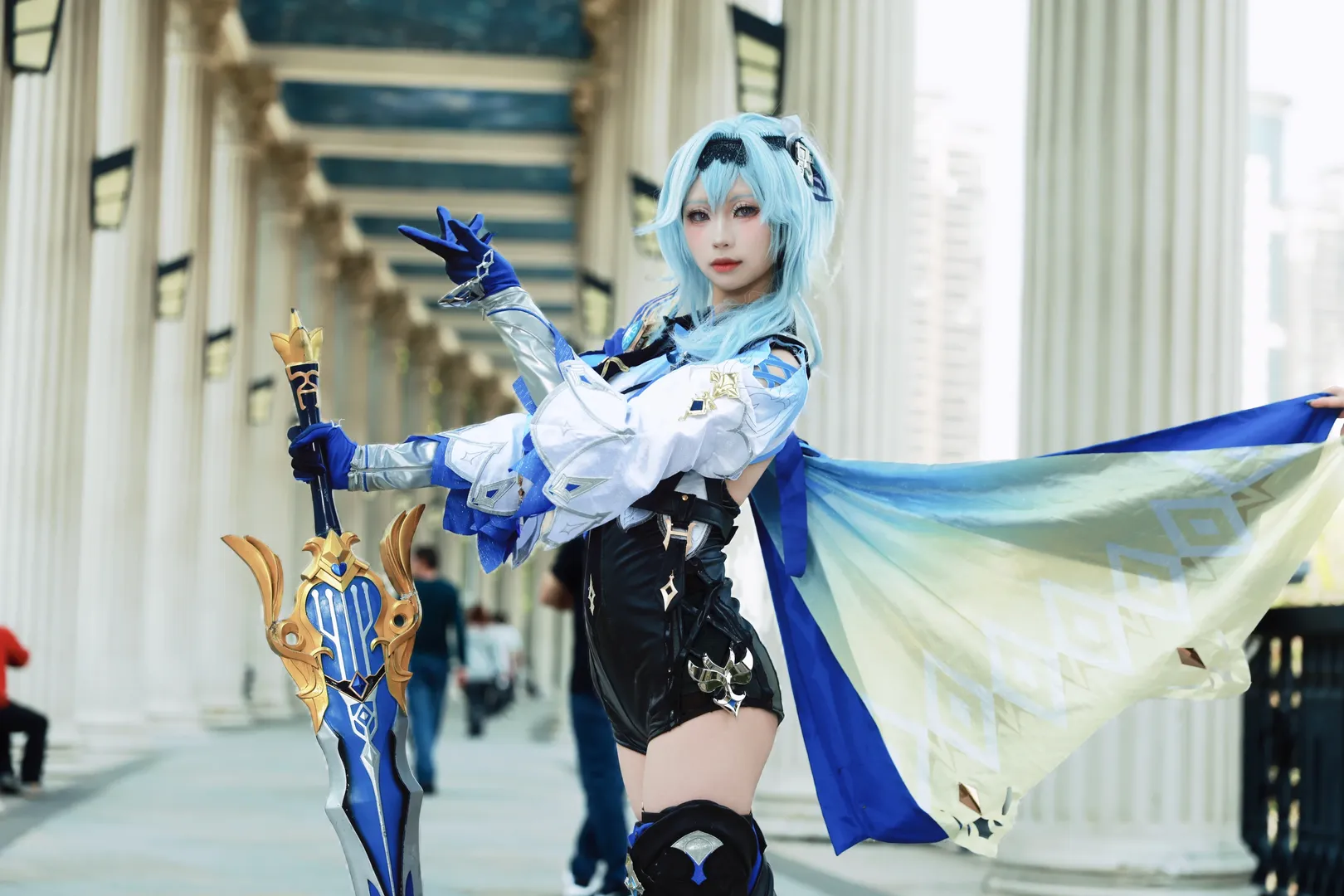 原神, 户外摄影, 二次元cosplay, 优菈cos, Coser日常 - 第9张